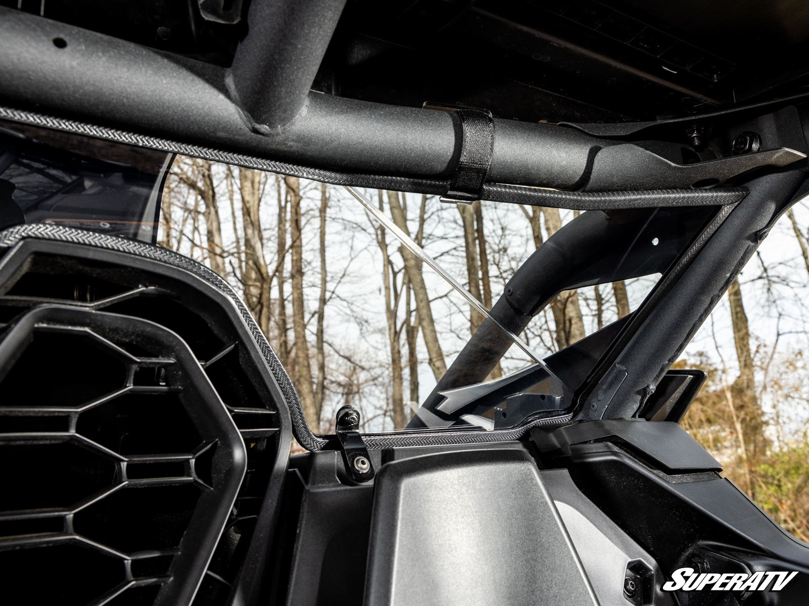 SuperATV Can-Am Maverick R Scratch-Resistant Rear Windshield - Unmatched Durability + Dust Protection (2024+) - Image 10
