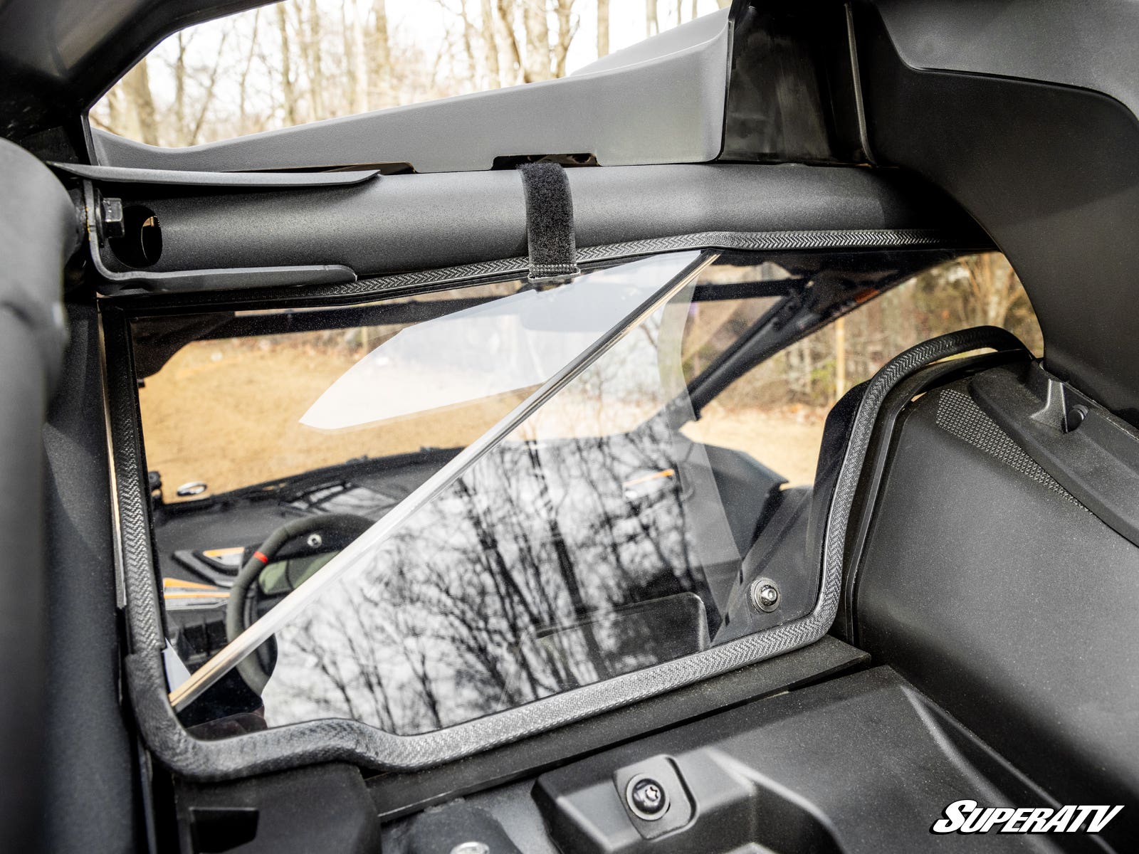 SuperATV Can-Am Maverick R Scratch-Resistant Rear Windshield - Unmatched Durability + Dust Protection (2024+) - Image 7
