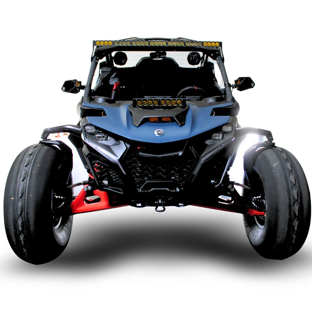 Can-Am Maverick R Shock Bracket for 15" COMP 4 LED Light Bar - Image 3