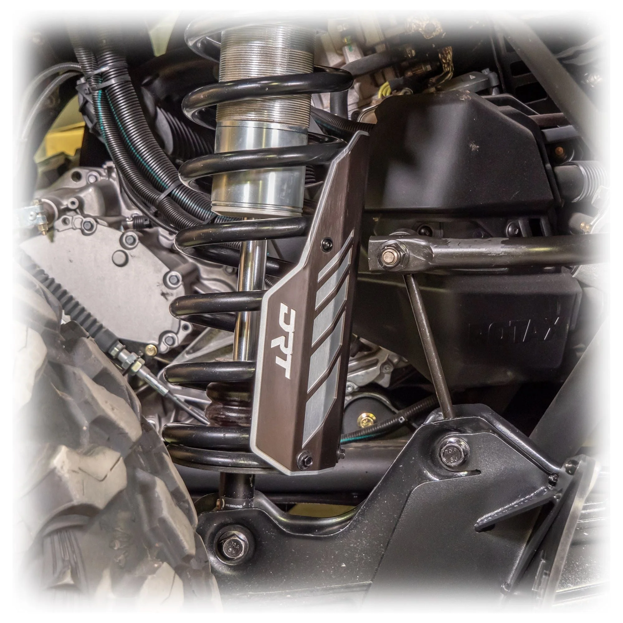 Can-Am Maverick R / X3 Rear Aluminum Shock Guards - Image 10