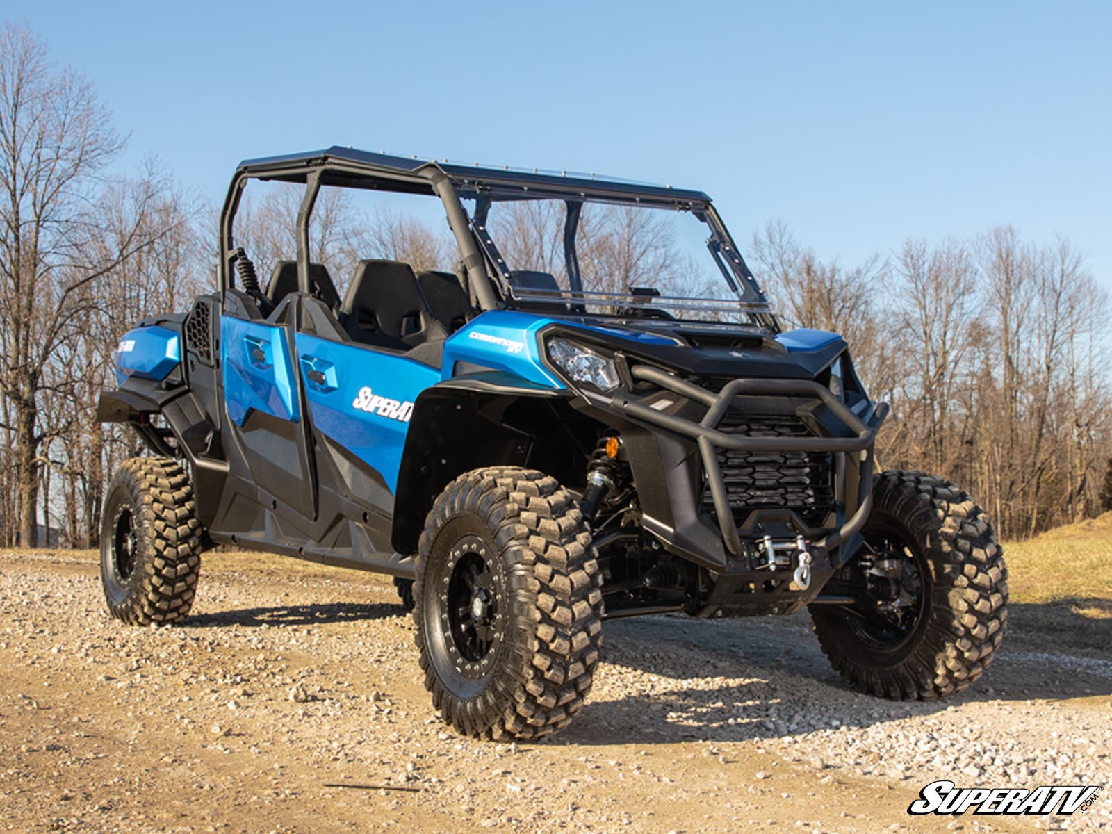 SuperATV Can-Am Maverick Sport Atlas Pro 1.5" Forward Offset A-Arms - Increased Clearance + Heavy-Duty Construction (2019+) - Image 4