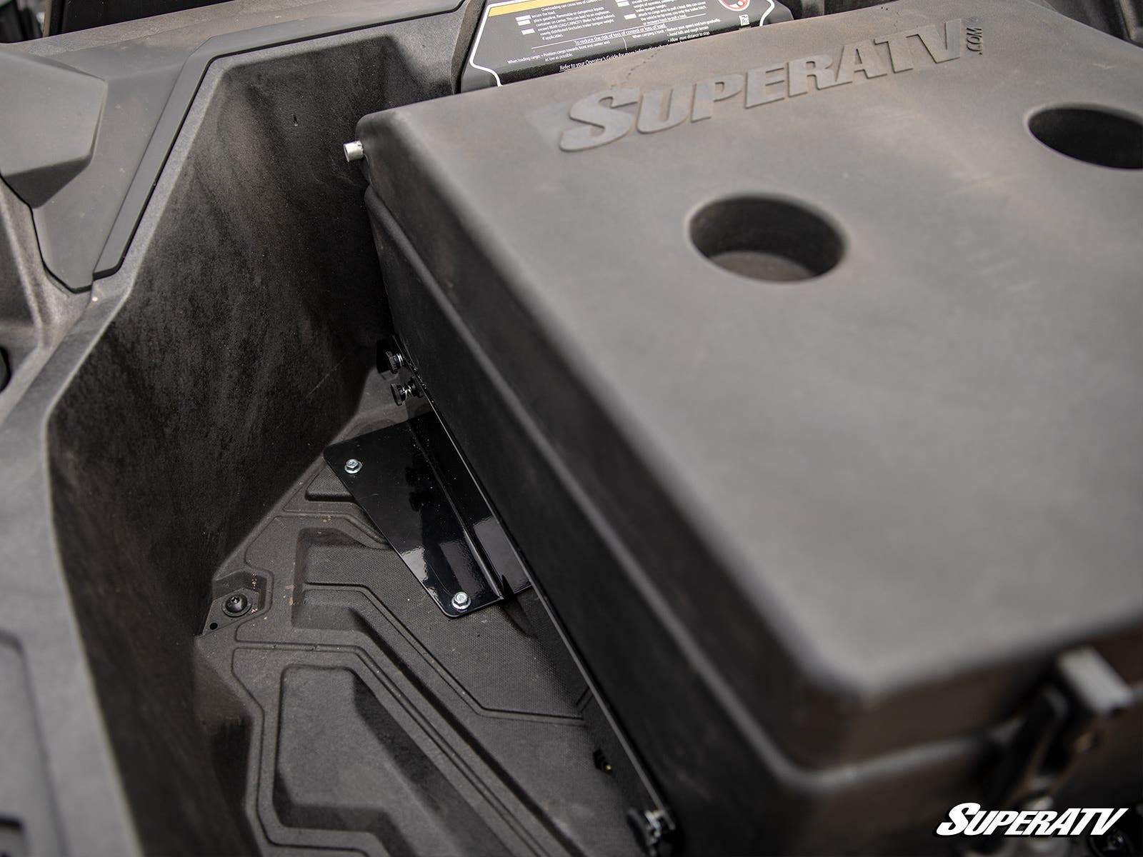 SuperATV Can-Am Maverick Sport Cooler / Cargo Box - Insulation + Durability (2019+) - Image 2