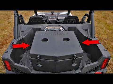 SuperATV Can-Am Maverick Sport Cooler / Cargo Box - Insulation + Durability (2019+) - Image 9