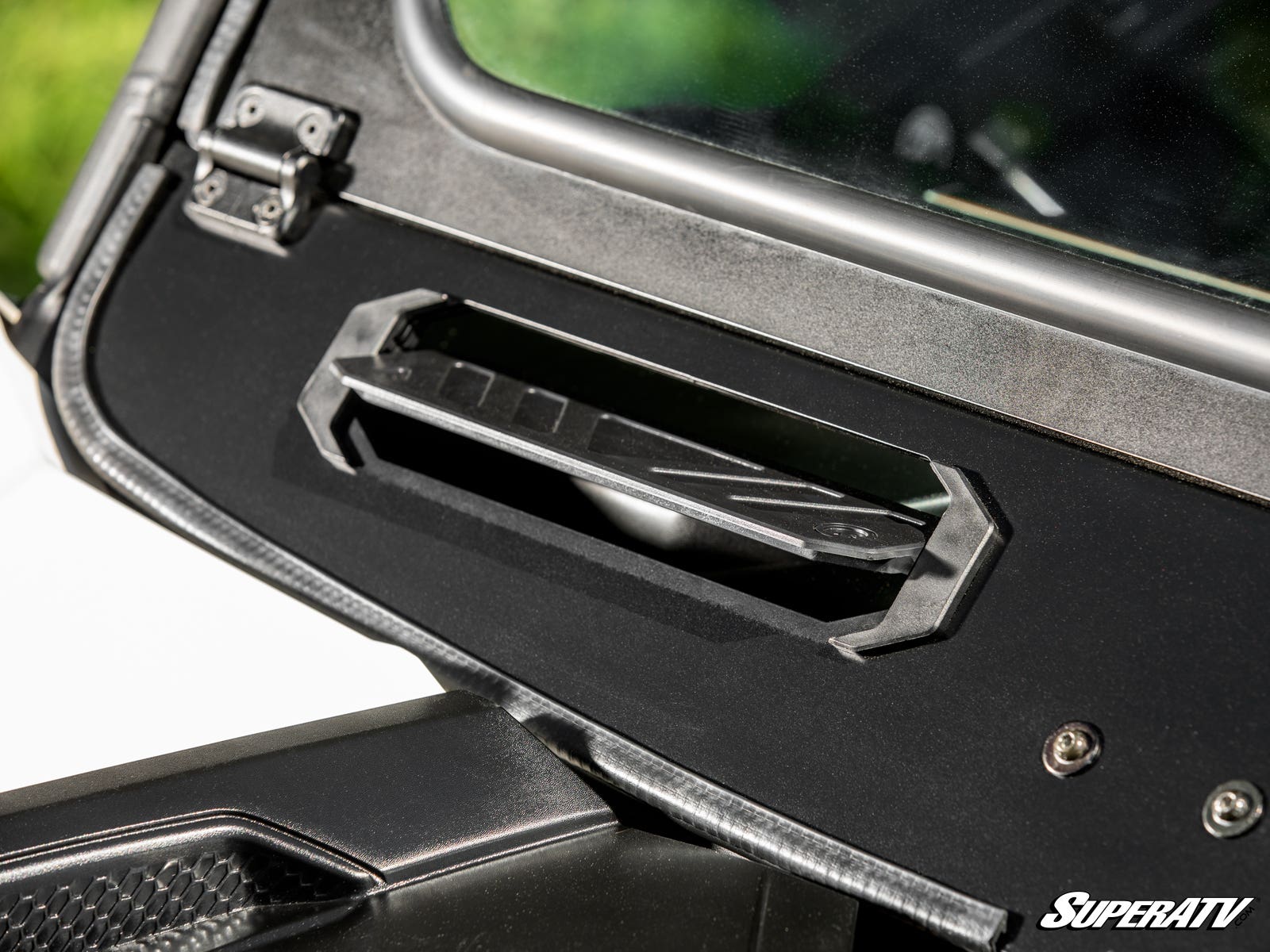 SuperATV Can-Am Maverick Sport Flip Down Glass Windshield - Versatility + Clarity (2019+) - Image 9