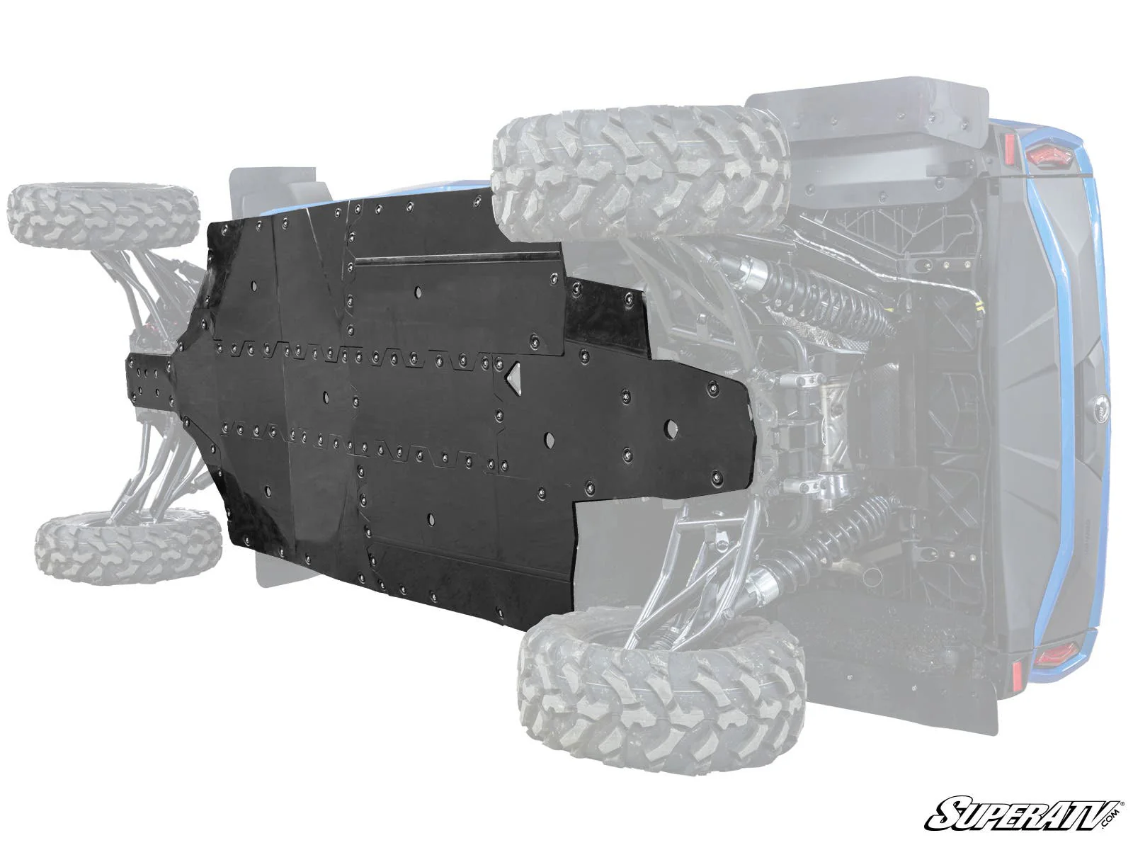SuperATV Can-Am Maverick Sport MAX Full Skid Plate - Image 3