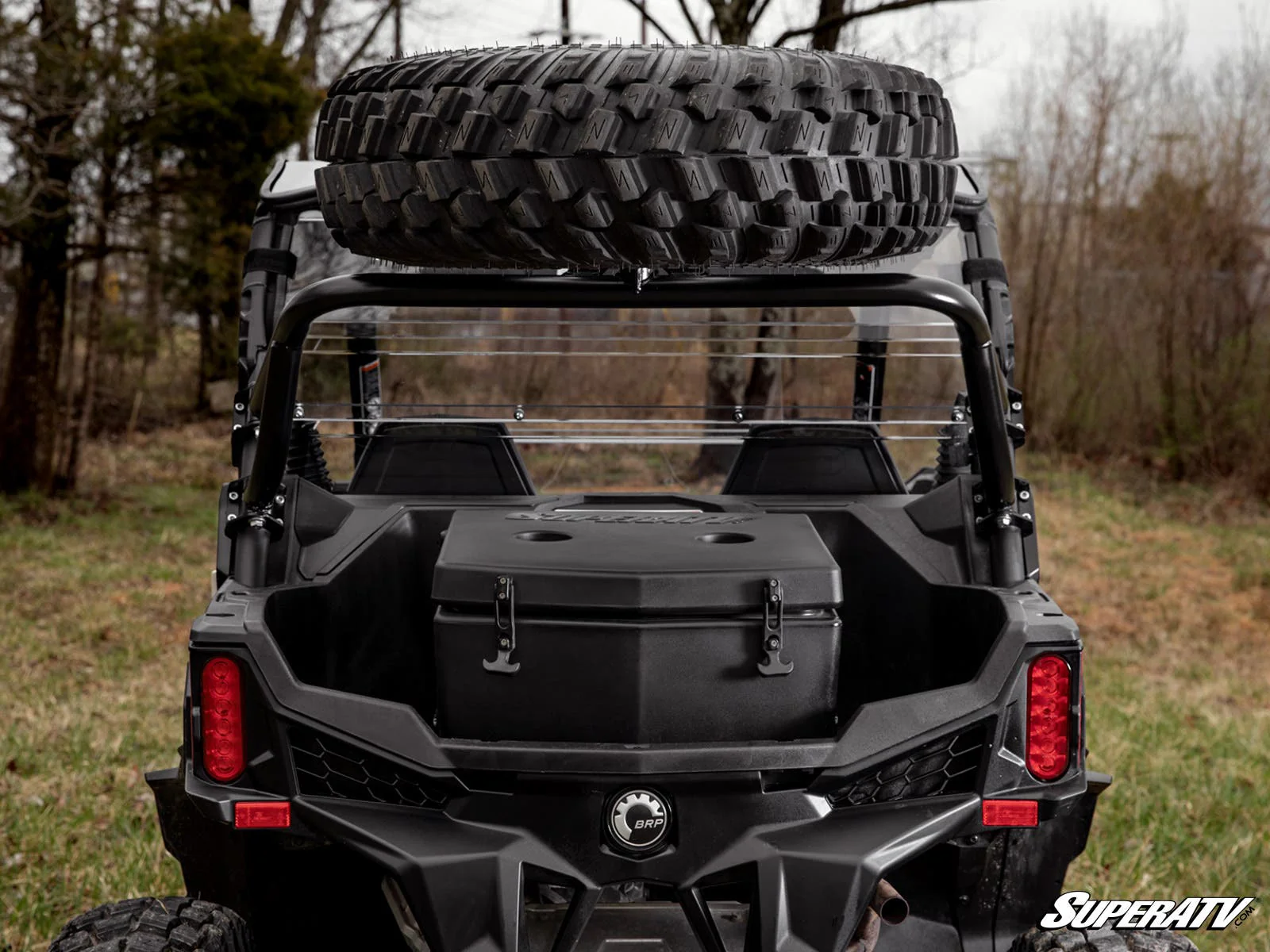 SuperATV Can-Am Maverick Sport Spare Tire Carrier - Image 5