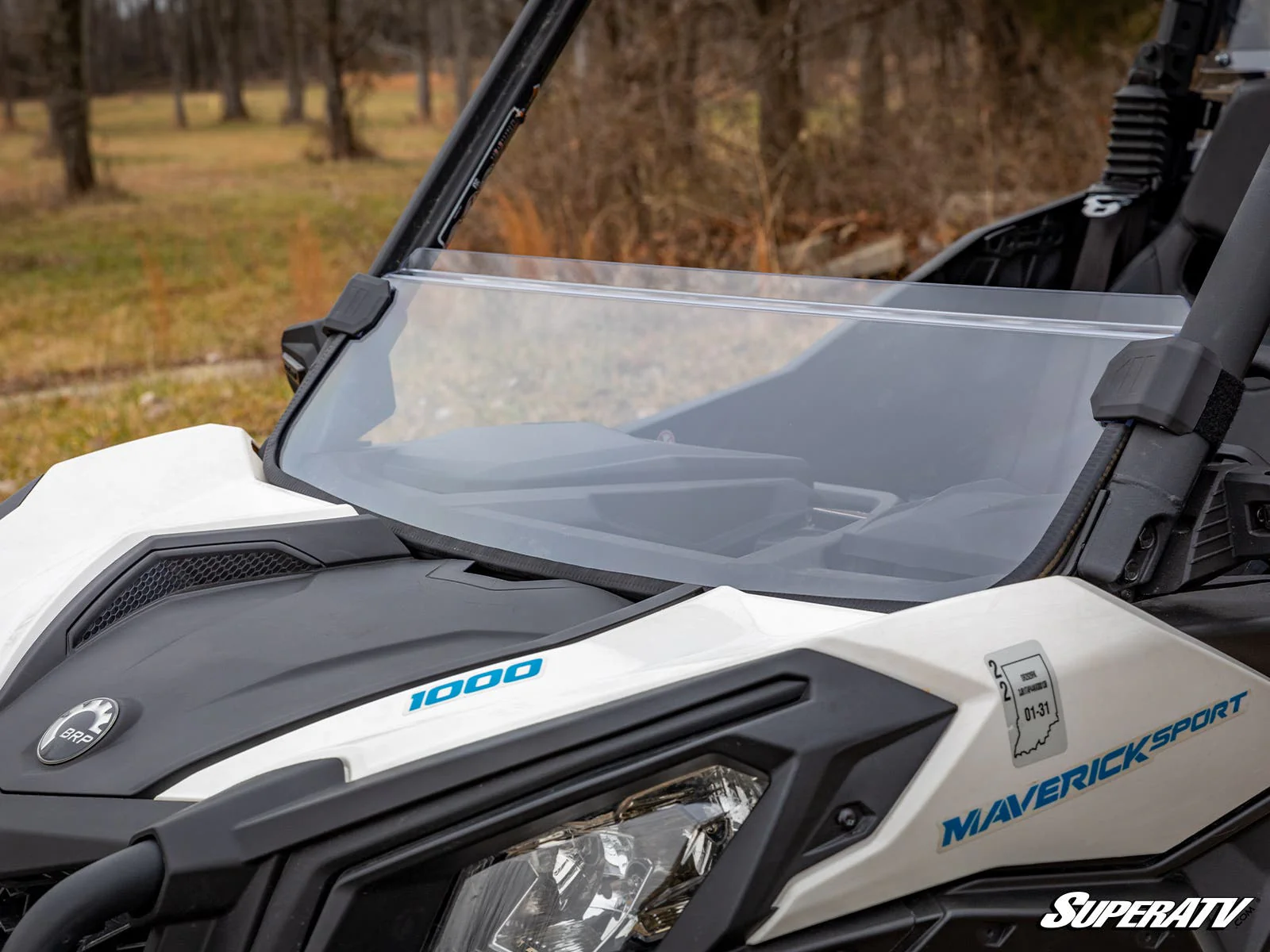 SuperATV Can-Am Maverick Trail Half Windshield - Image 6