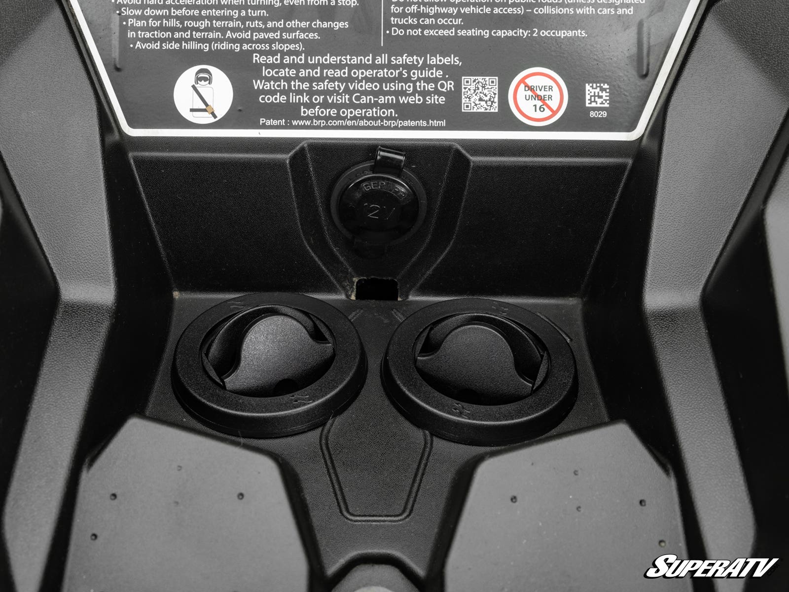SuperATV Can-Am Maverick Trail In-Dash Cab Heater - Image 8