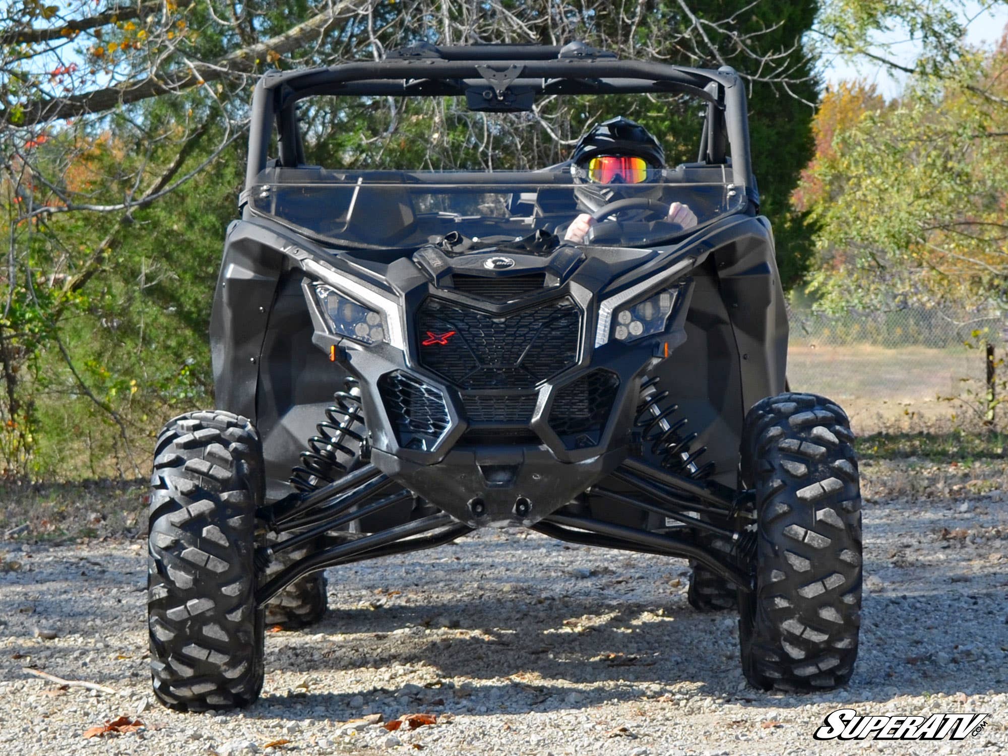 SuperATV Can-Am Maverick X3 Half Windshield - Image 2