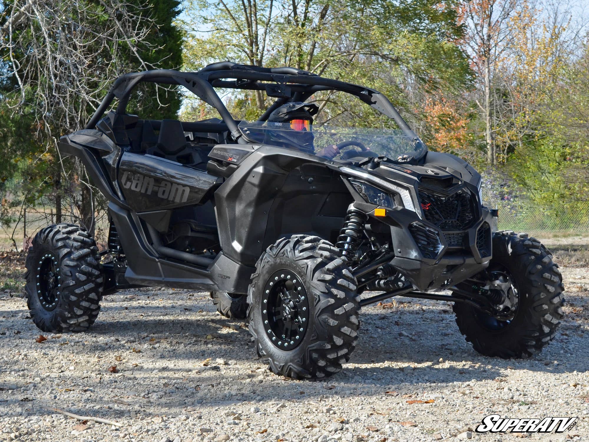 SuperATV Can-Am Maverick X3 Half Windshield - Image 7