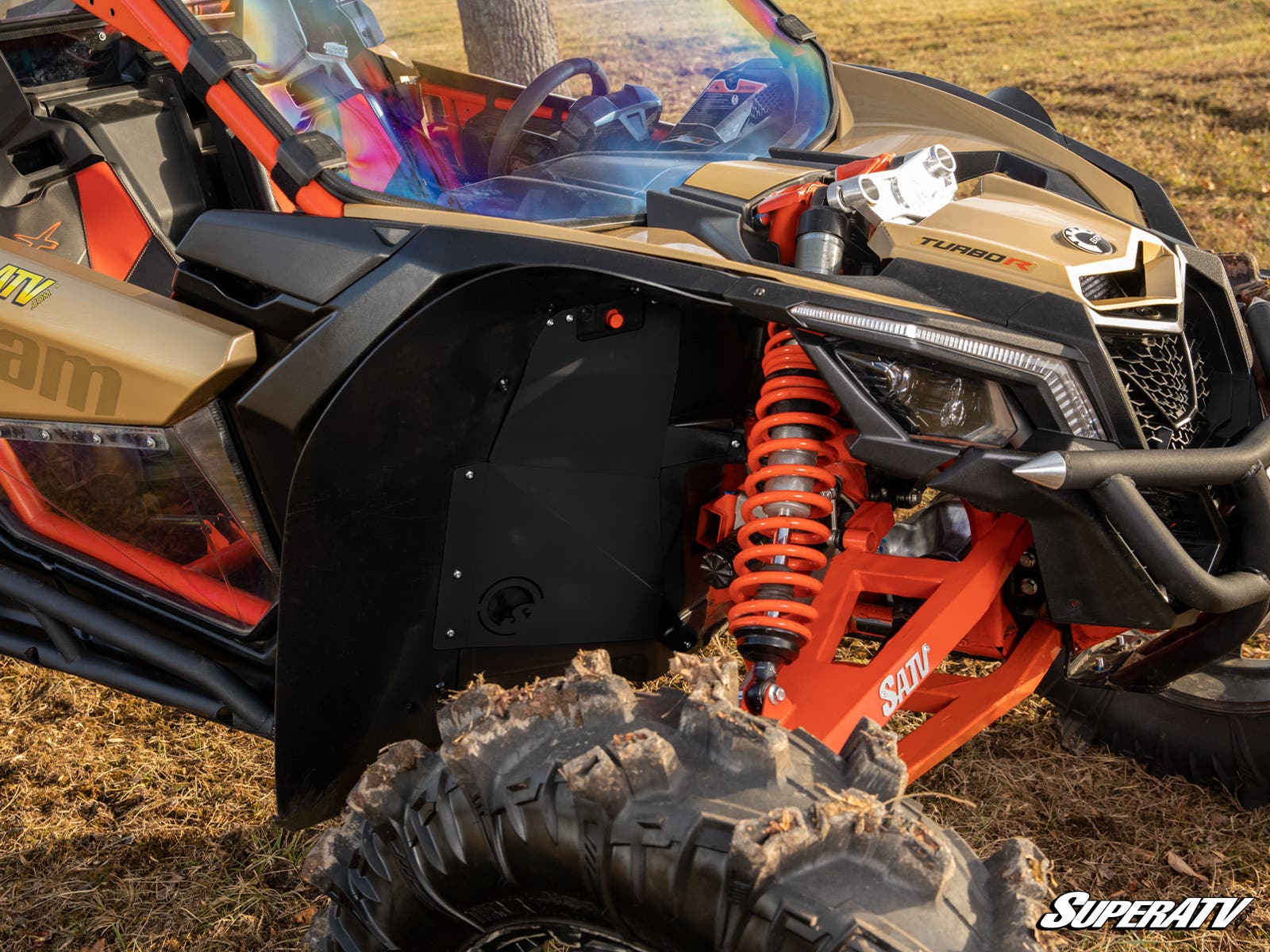 SuperATV Can-Am Maverick X3 Inner Fender Guards - Image 4