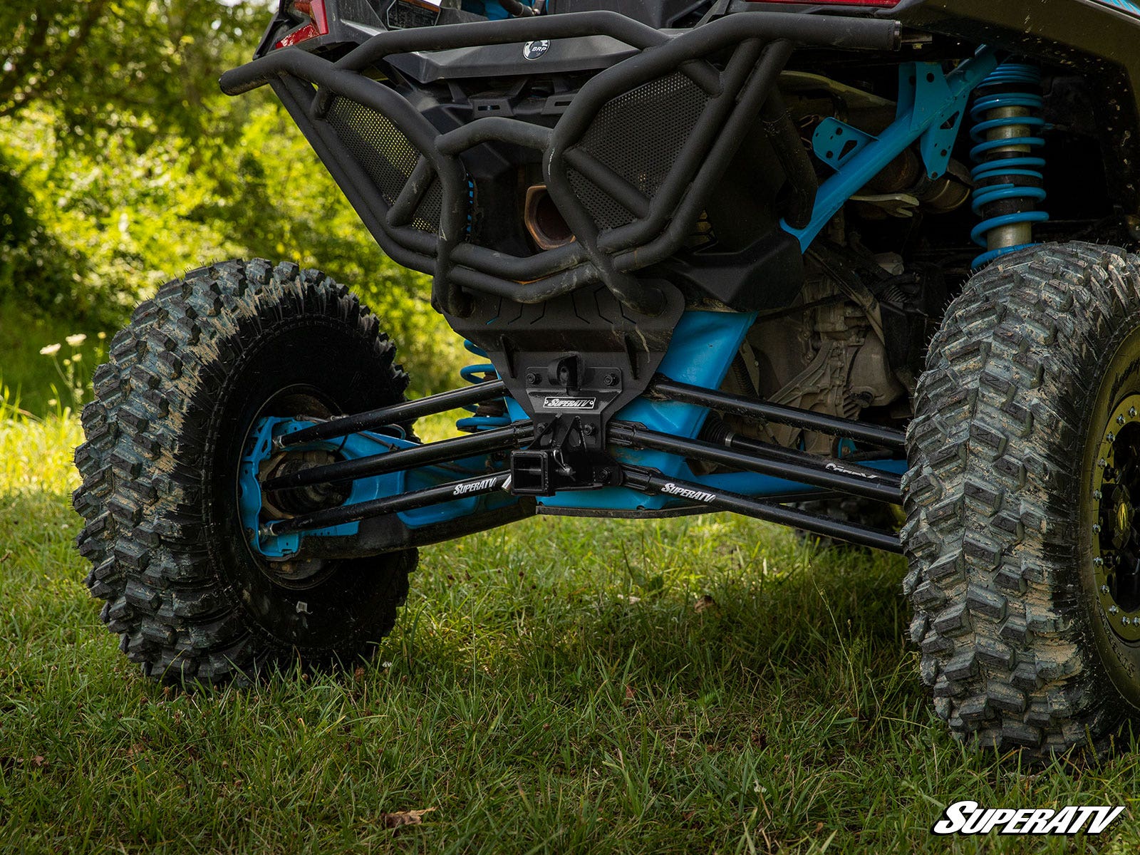 SuperATV Can-Am Maverick X3 Rear Receiver Hitch - Image 5