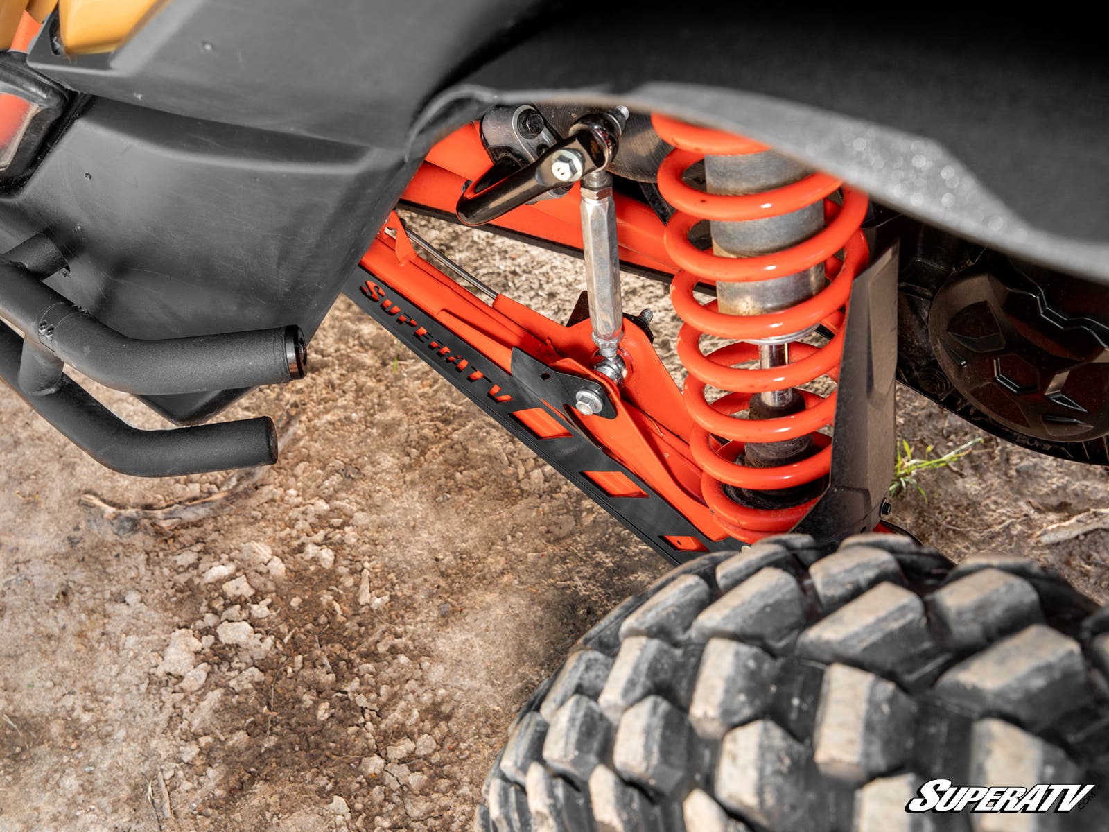 Can-Am Maverick X3 Trailing Arm Guards - Aluminum + 1/2" UHMW (64" & 72" Models) - Image 3