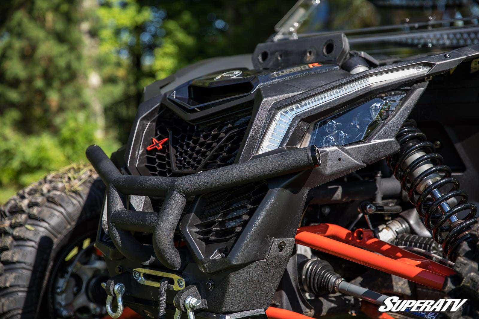 SuperATV Can-Am Maverick X3 Winch Ready Front Bumper - Image 2