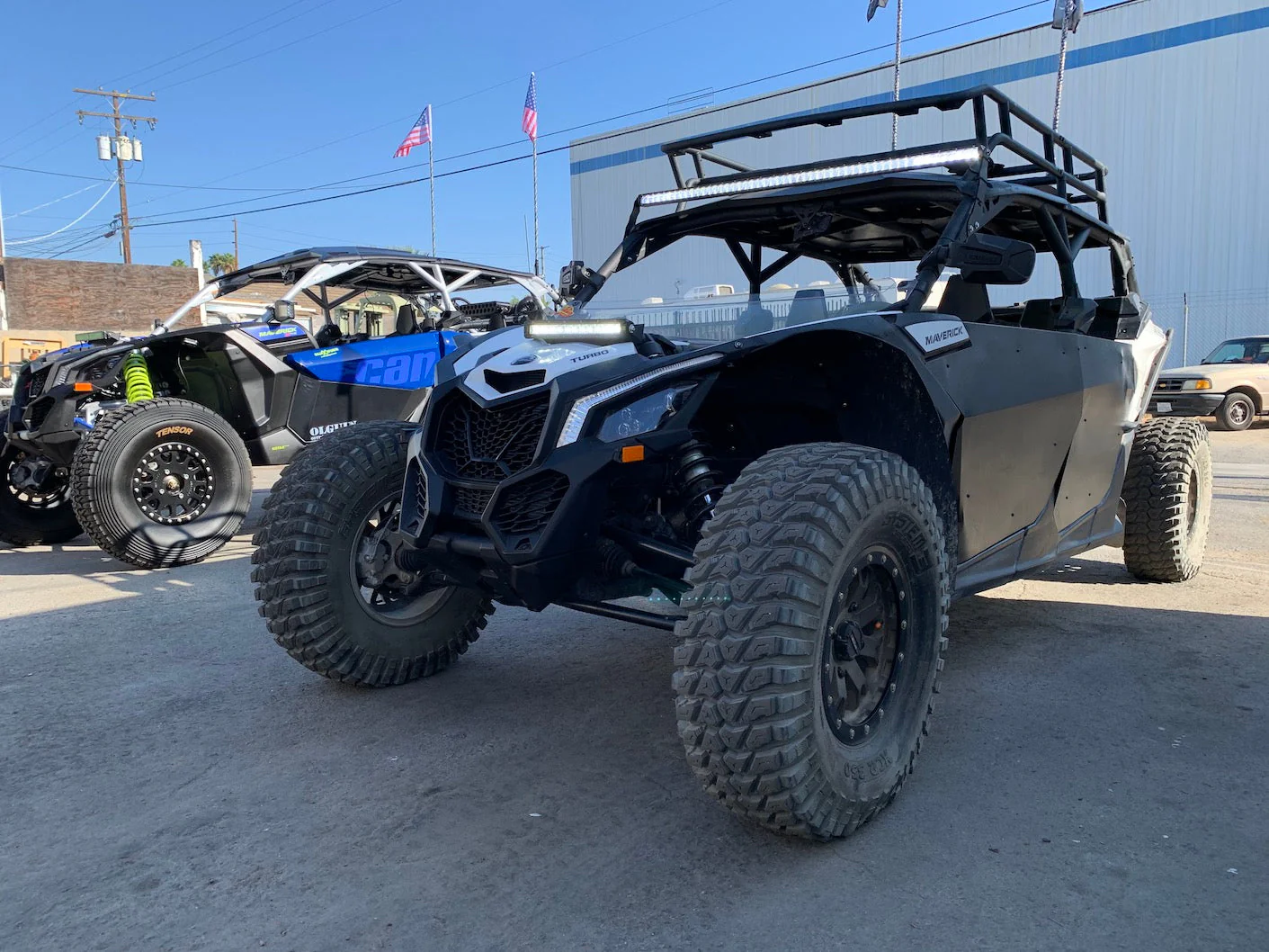 Can-Am X3 12β LED Bar Shock Tower Mount - Image 2