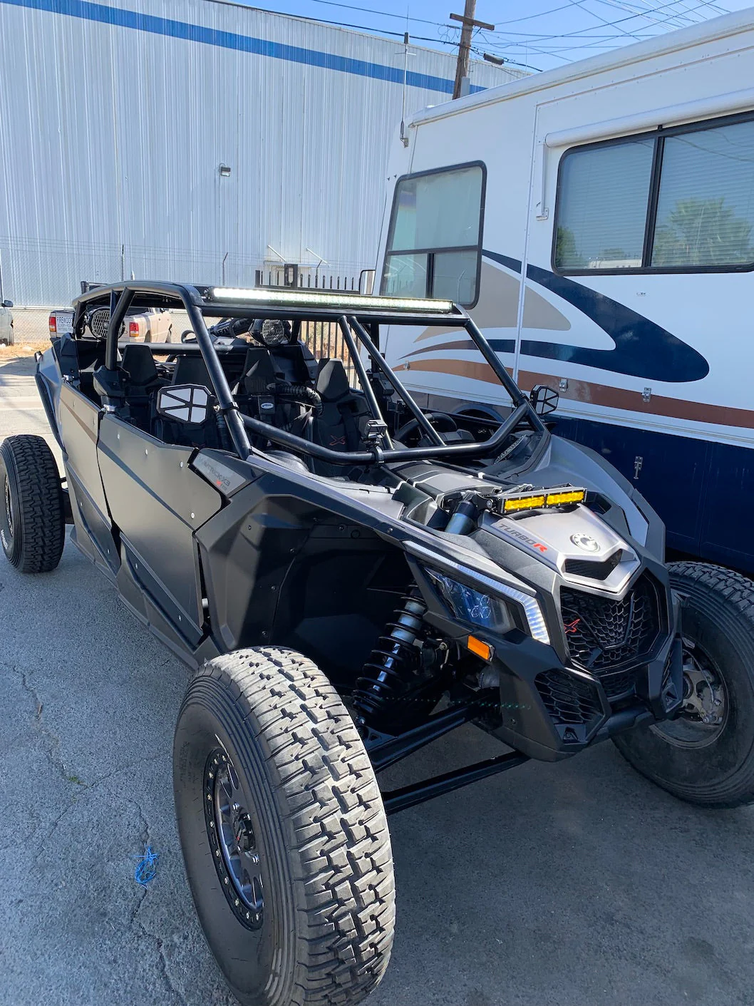 Can-Am X3 12β LED Bar Shock Tower Mount - Image 4