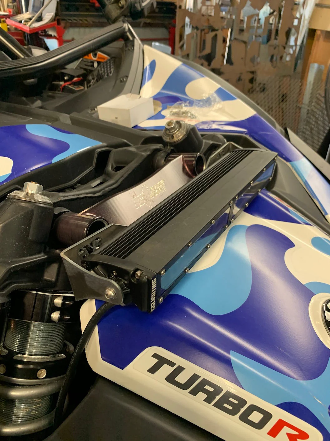 Can-Am X3 12β LED Bar Shock Tower Mount - Image 7