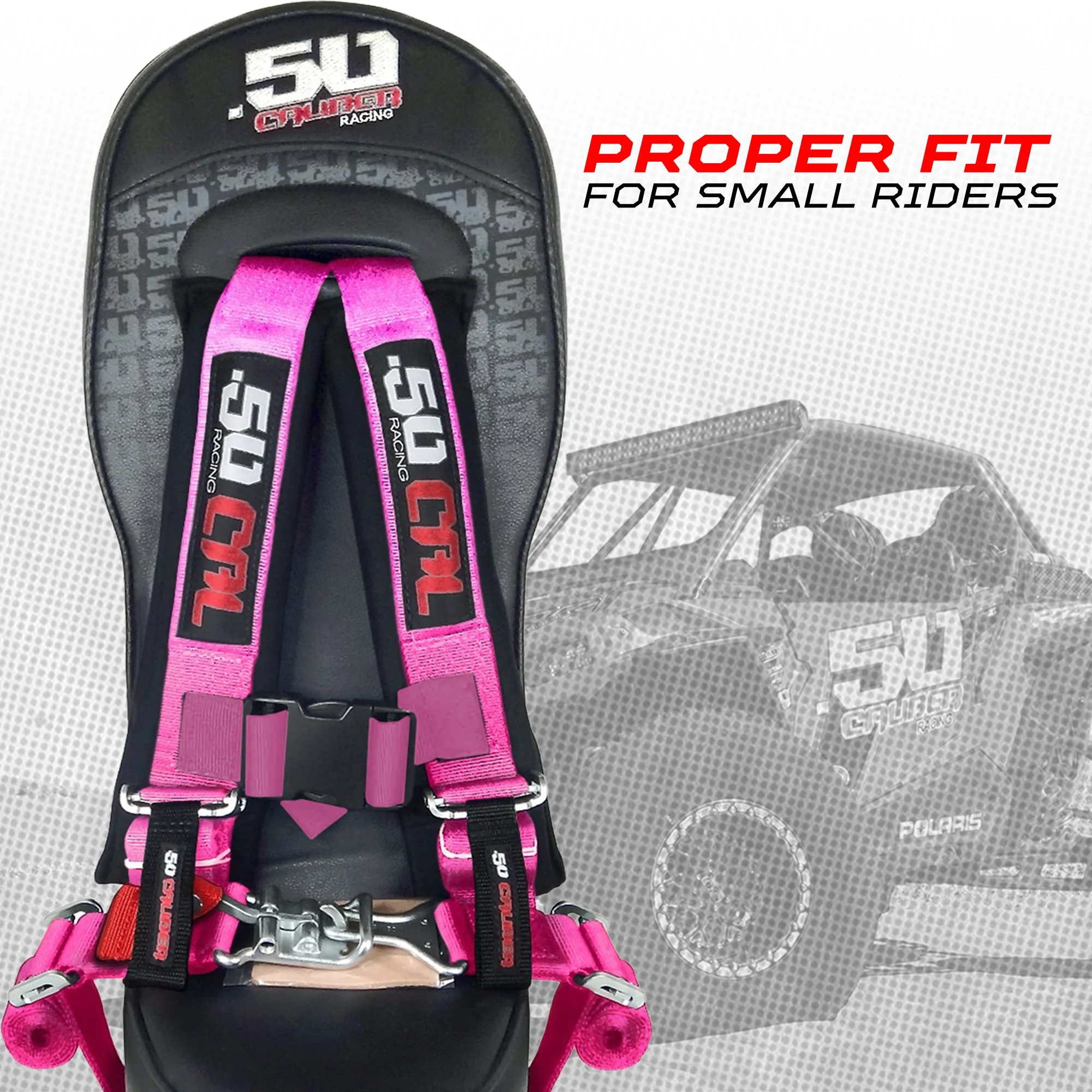 Can-Am Maverick X3 Bump Seat with Harness by 50 Caliber Racing - Image 24