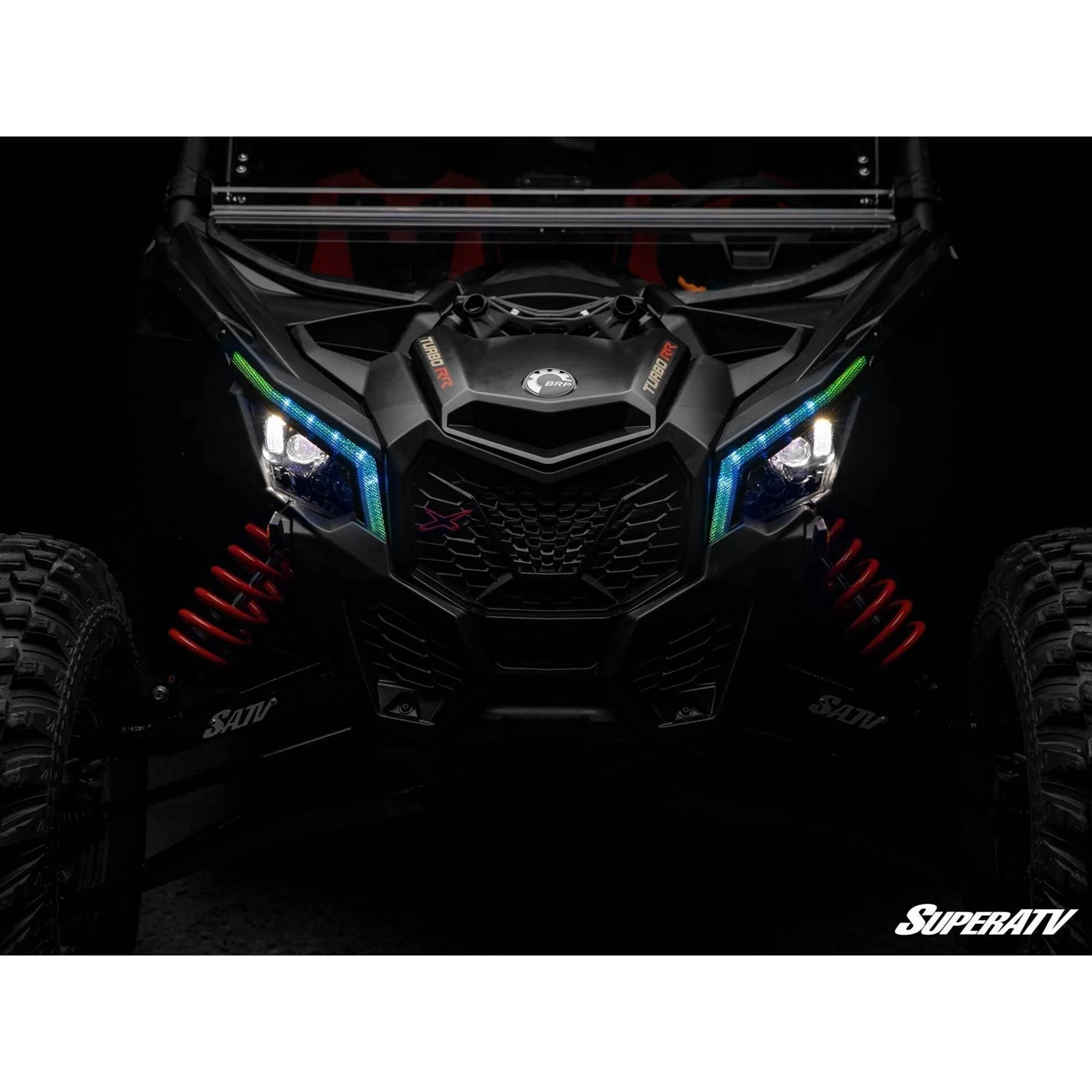 Can Am X3 Fang Lights - RGB Customization + Seamless Turn Signal Integration (2022+) - Image 3