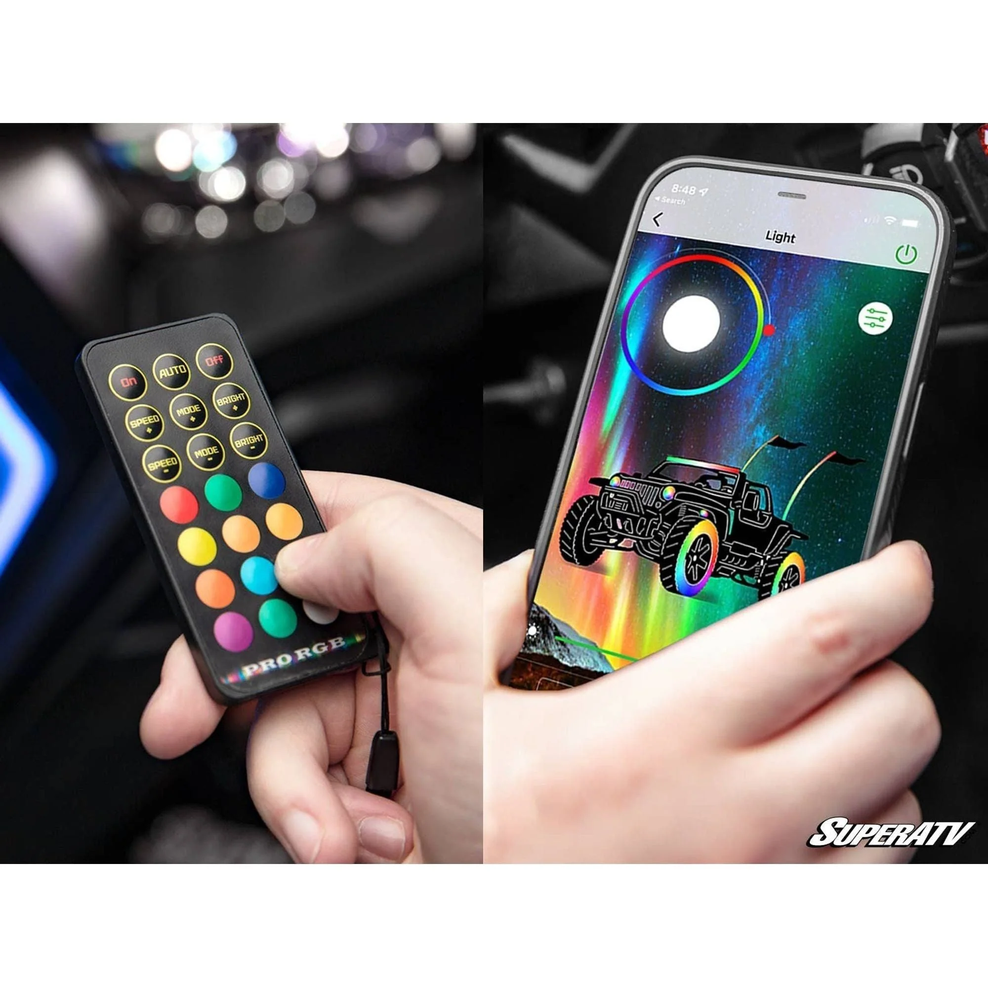 Can Am X3 Fang Lights - RGB Customization + Seamless Turn Signal Integration (2022+) - Image 6