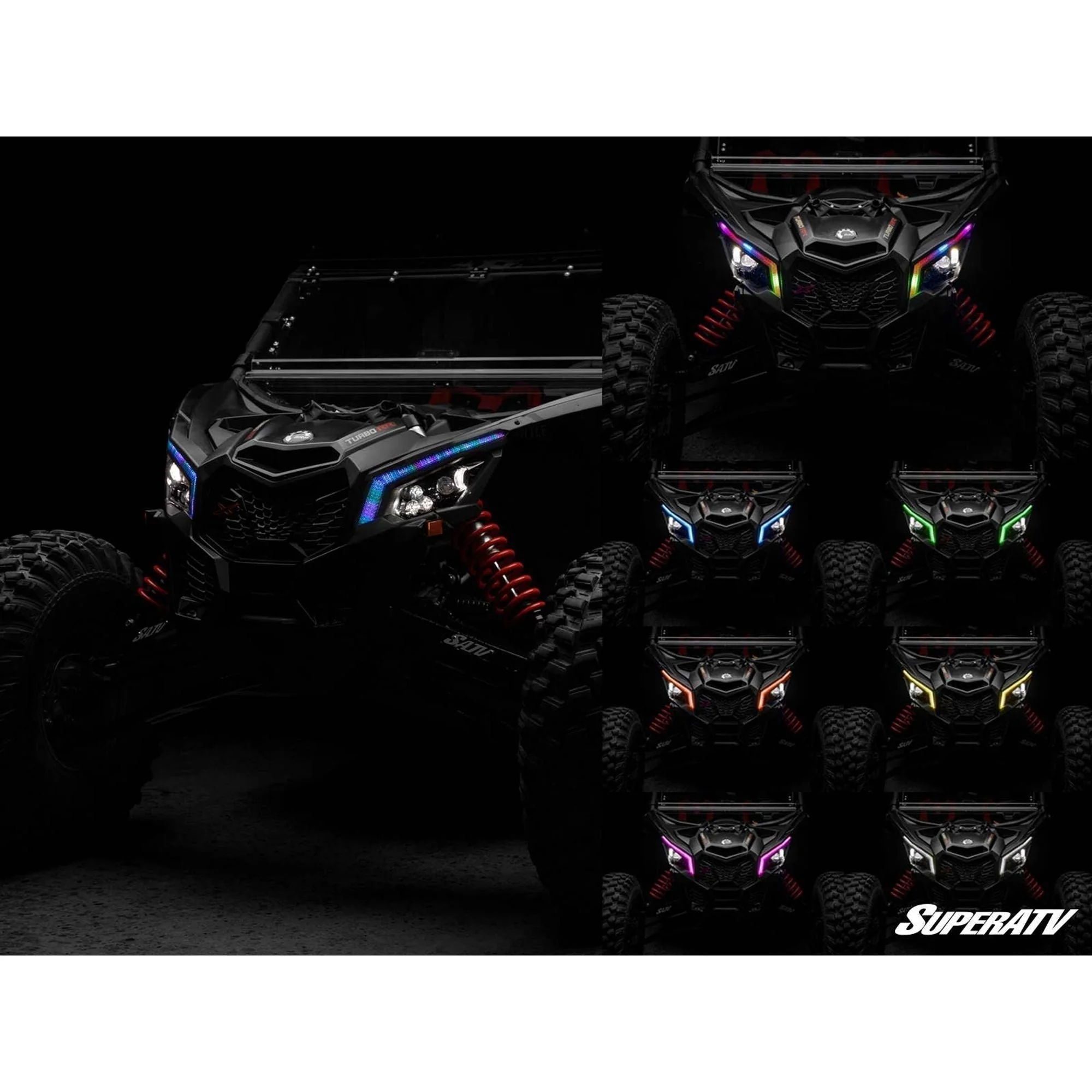 Can Am X3 Fang Lights - RGB Customization + Seamless Turn Signal Integration (2022+) - Image 7