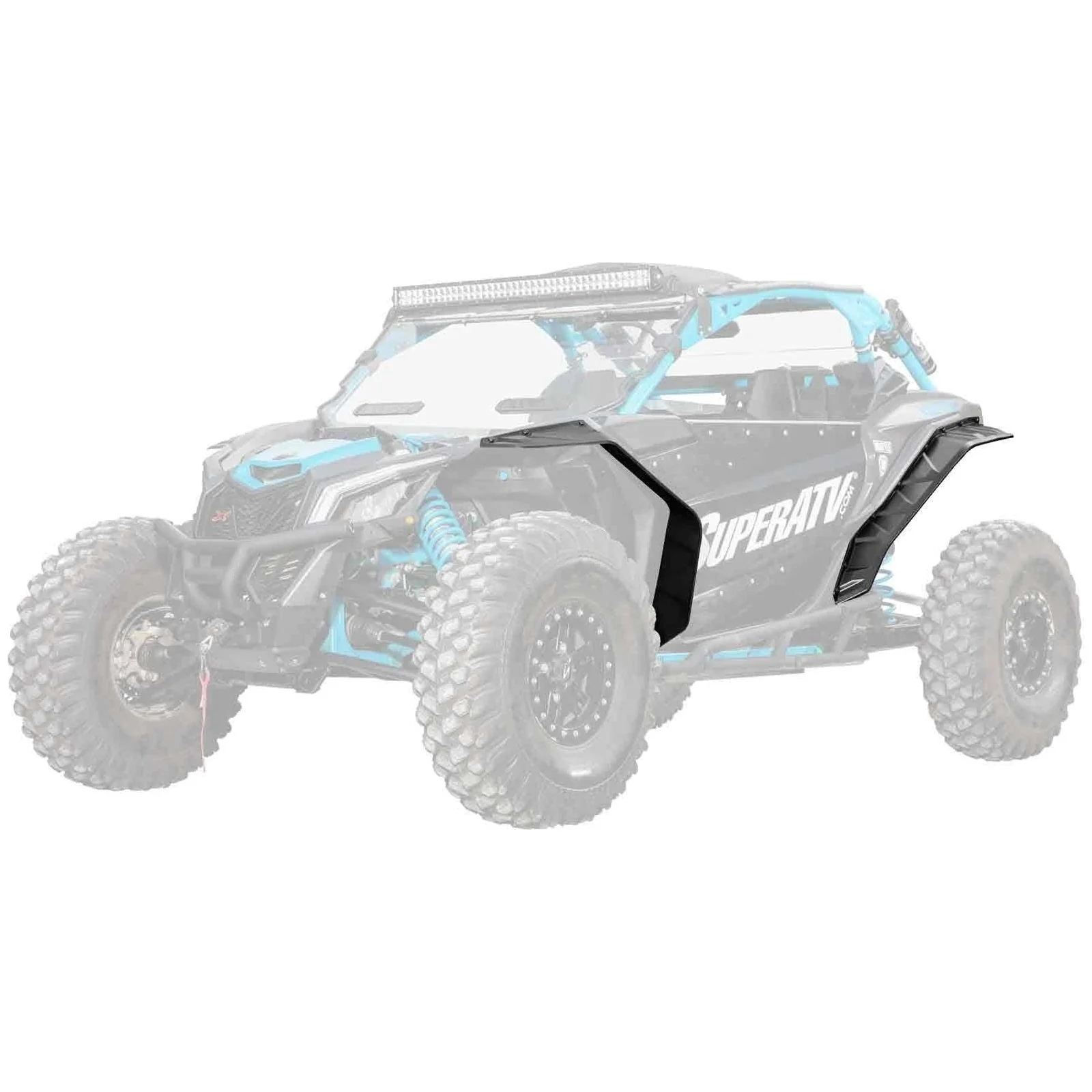 Can Am X3 Fender Flares - 5” Extra Coverage + Rugged Durability (2022+) - Image 2
