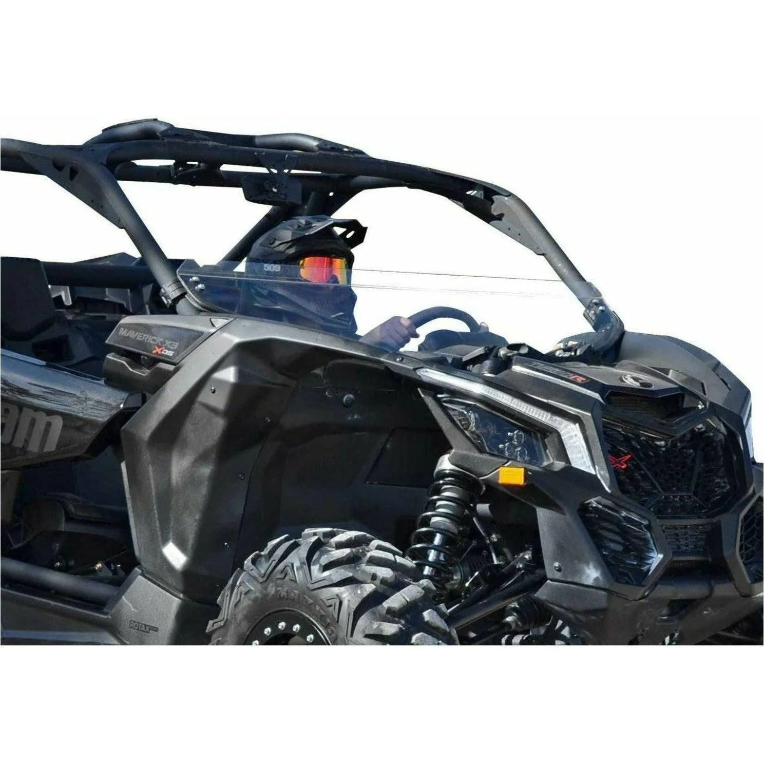 Can Am X3 Half Windshield - Superior Debris Protection + Easy Installation (2022+)