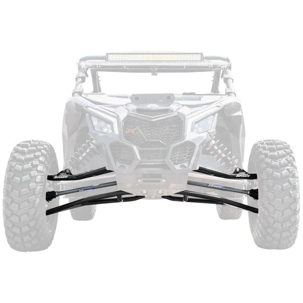 Can Am X3 Long Travel Kit (Black) - Better Stability + Larger Tires (2022+)