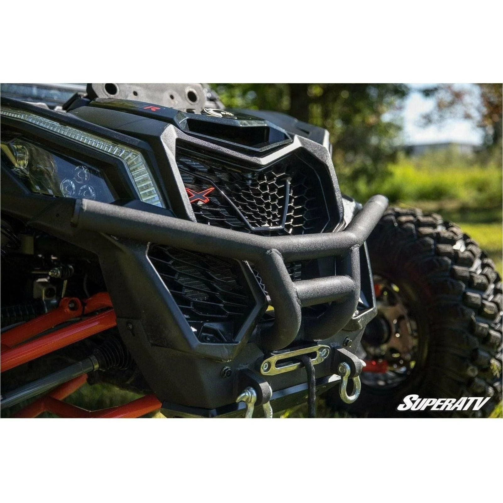 Can Am X3 Winch Ready Front Bumper - Full Protection + Winch Compatibility (2022+) - Image 3
