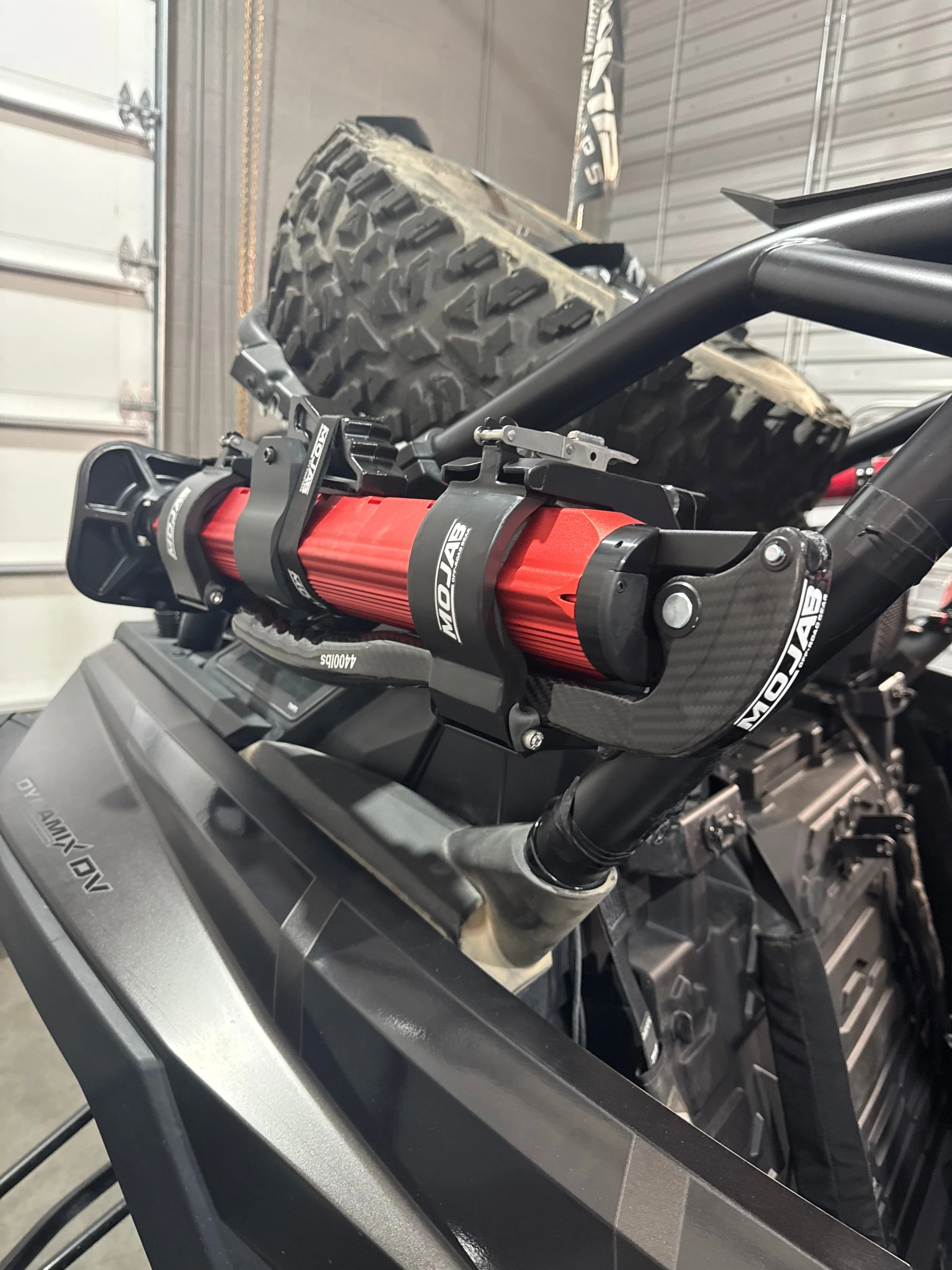CarbonPro Compact Hydraulic Jack with Mounting Clamps MLH 40'' - Image 8
