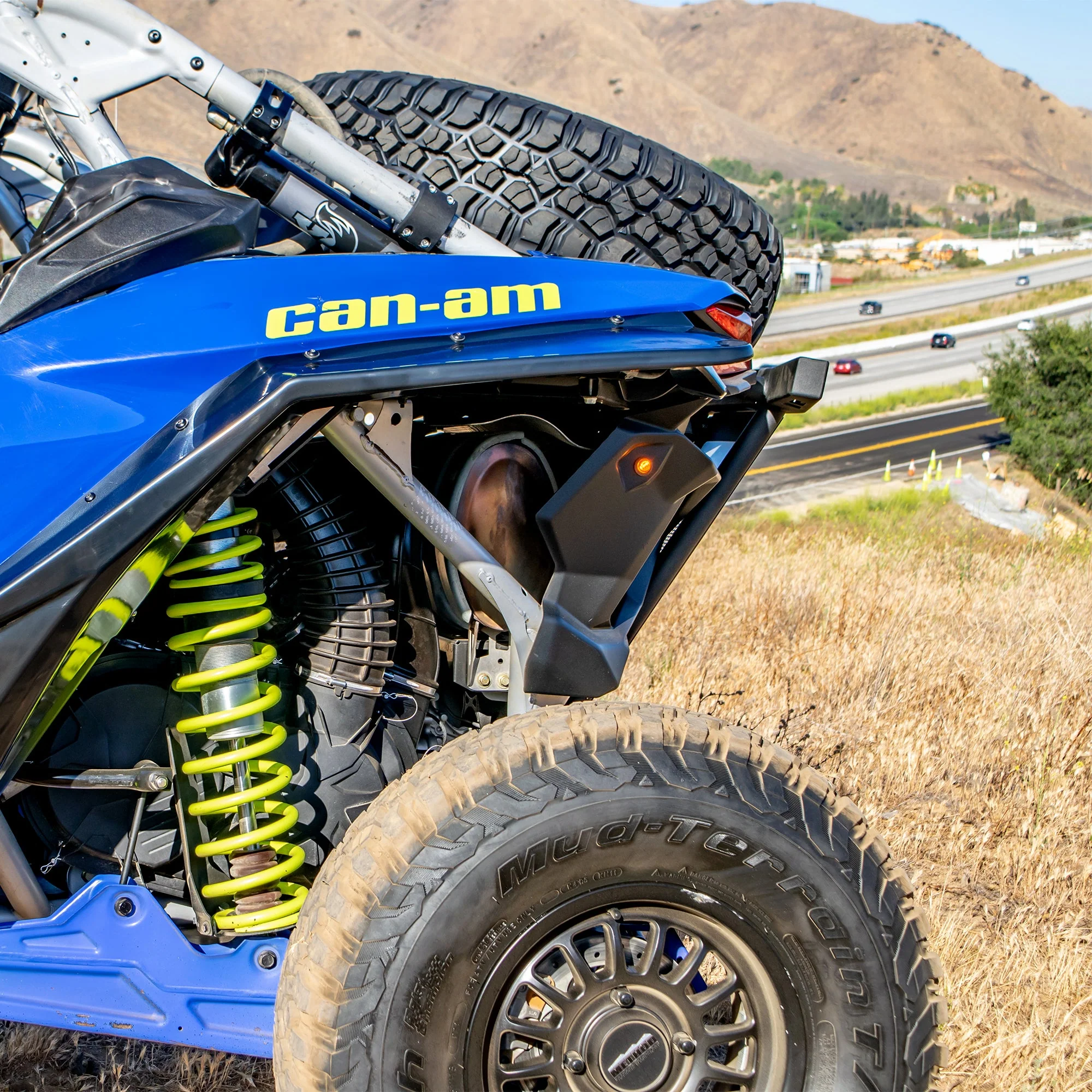 Can-Am X3 2017+ Rear Bumper and Tire Carrier | DRT Motorsports - Image 6