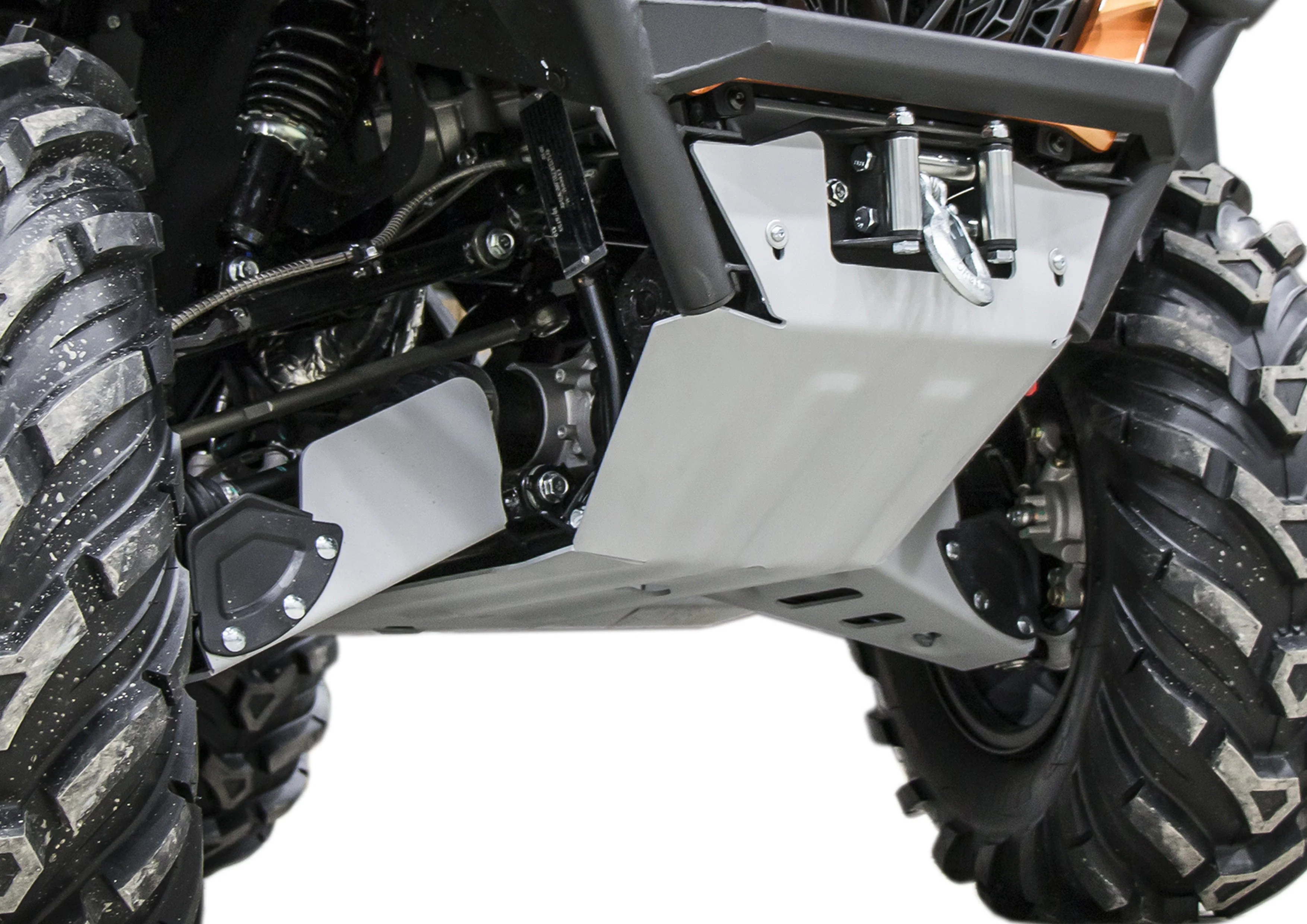 CF Moto C Force 600 Touring Alloy Central Skid Plate - Image 4