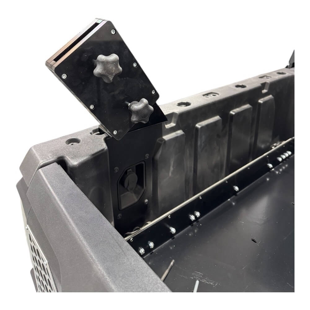 CF Moto UForce U10 Chainsaw Mount - Heavy Duty + Easy Install (Fits Bed Rail) - Image 5