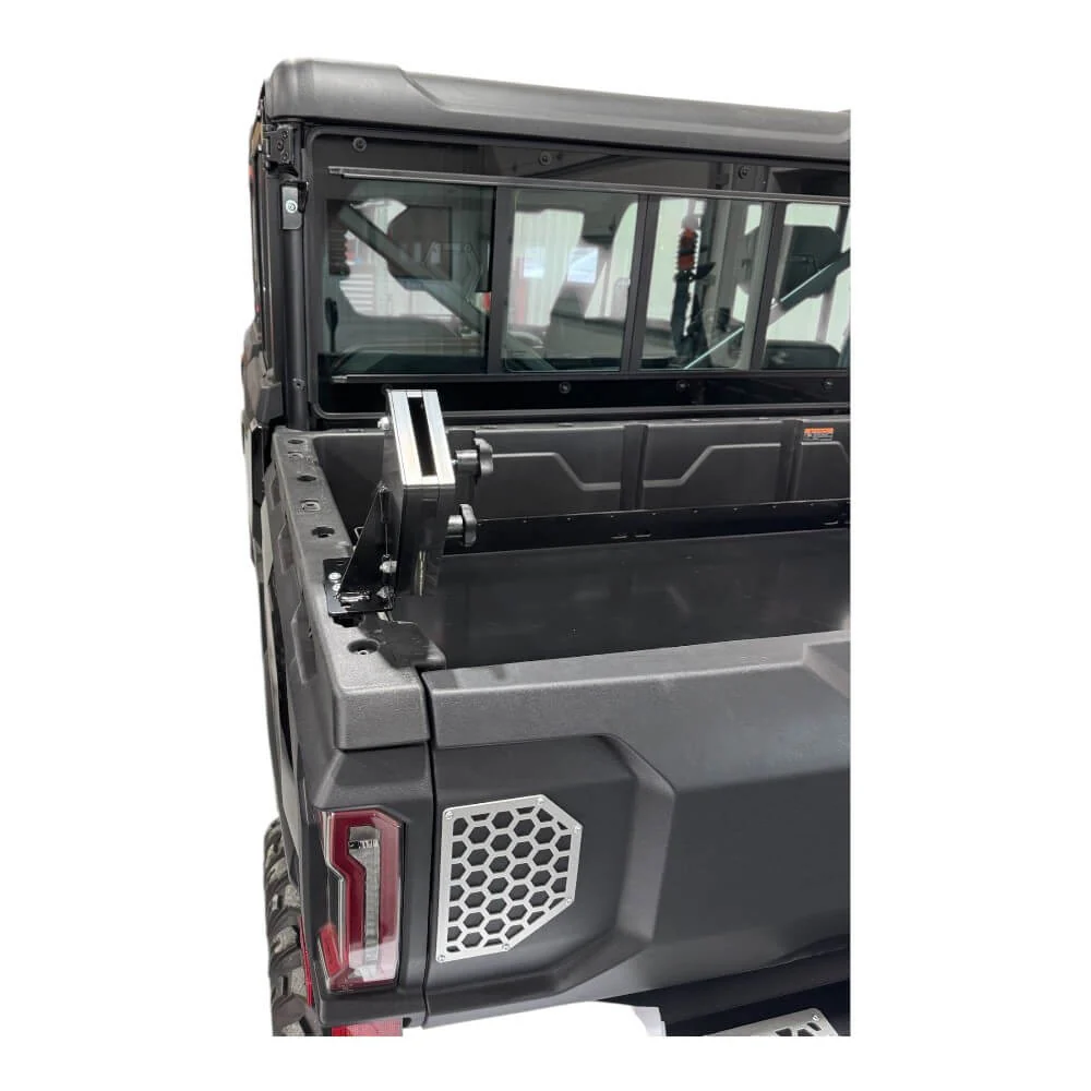 CF Moto UForce U10 Chainsaw Mount - Heavy Duty + Easy Install (Fits Bed Rail) - Image 6