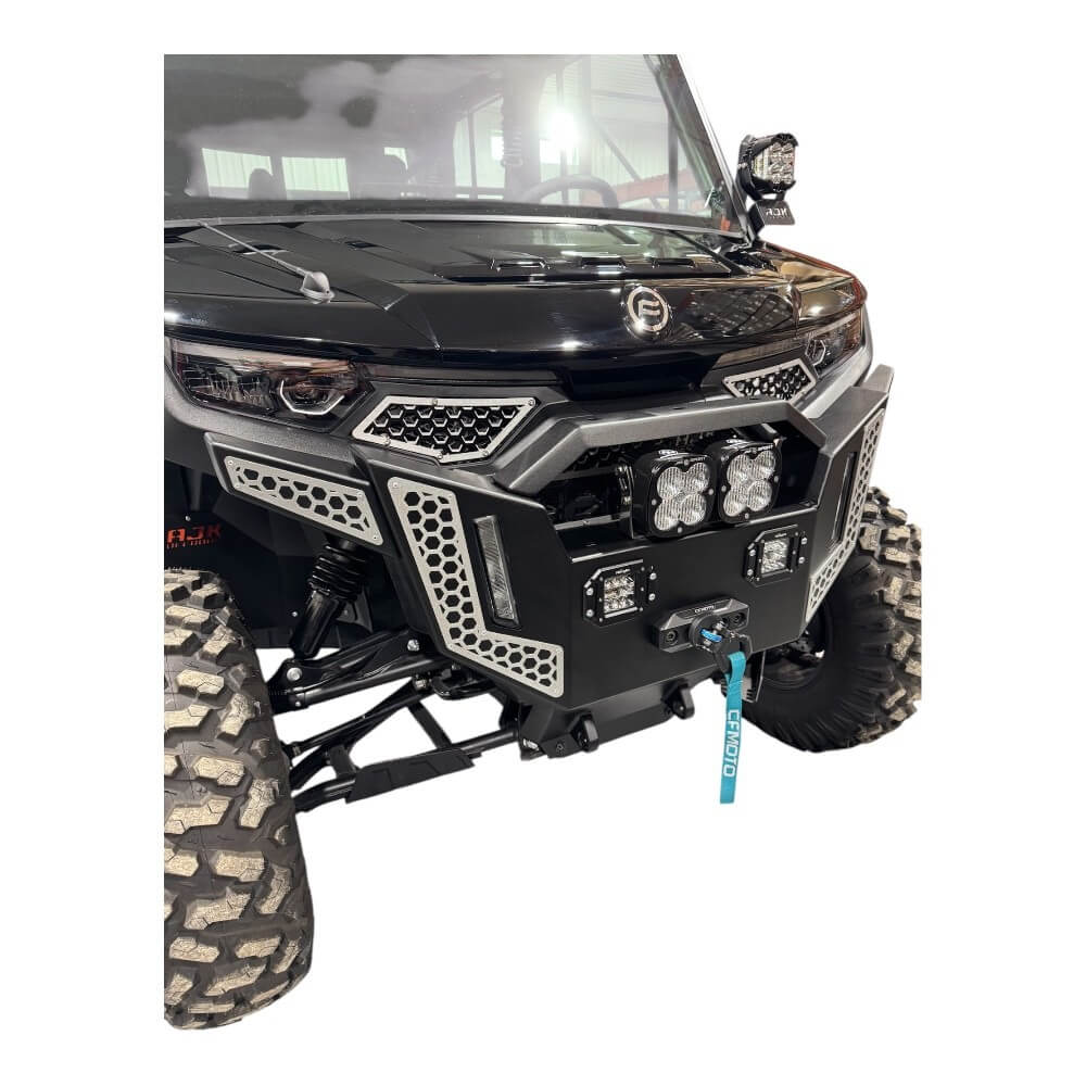 CF Moto UForce U10 Front Bumper - Heavy-Duty Protection + Customization (2024) - Image 3