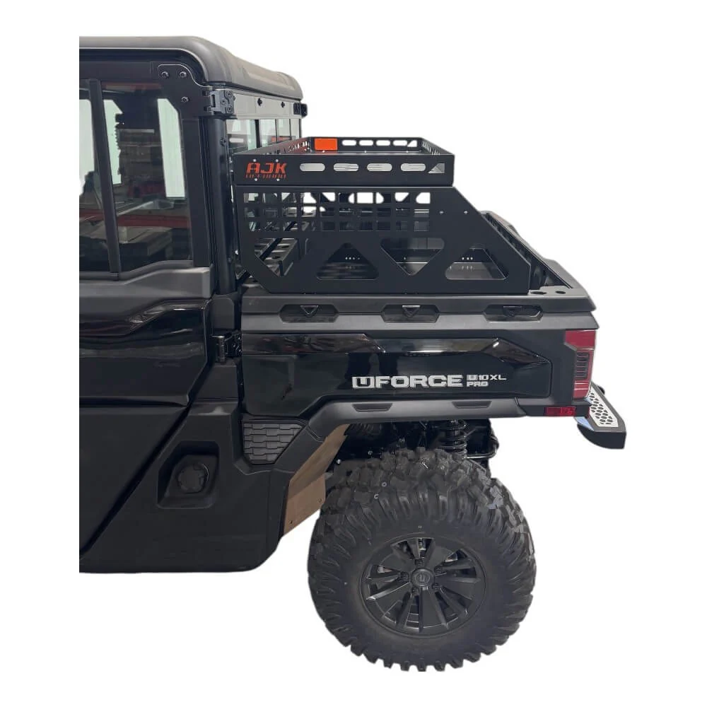 CF Moto UForce U10 Short Headache Rack - Black - Image 6