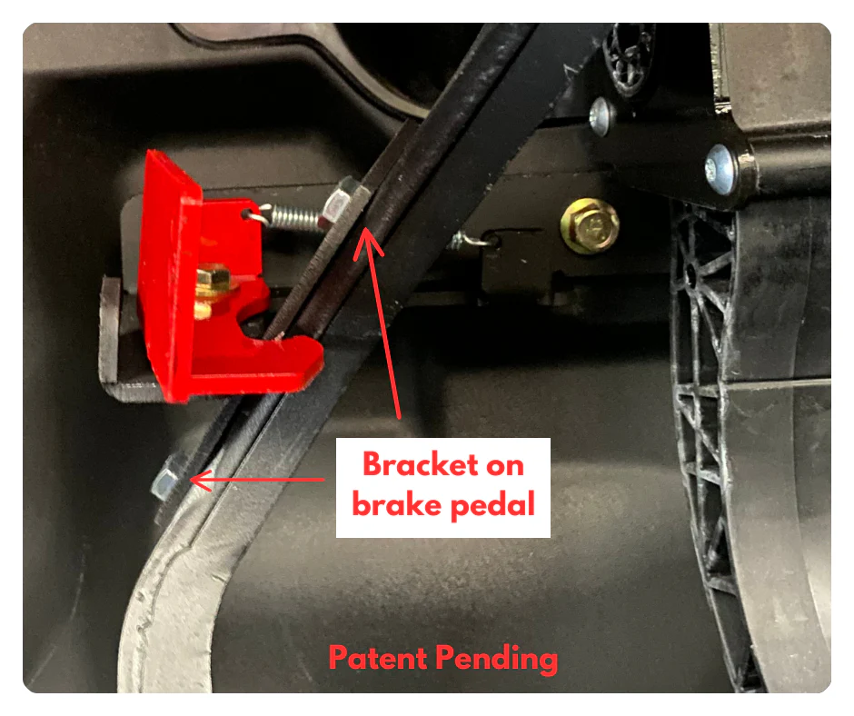 CF MOTO ZFORCE Parking Brake (No Lock Feature) - Image 3