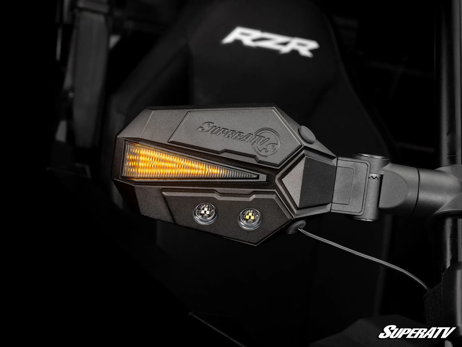 SuperATV CFMOTO Lighted Side-View Mirrors - Image 4