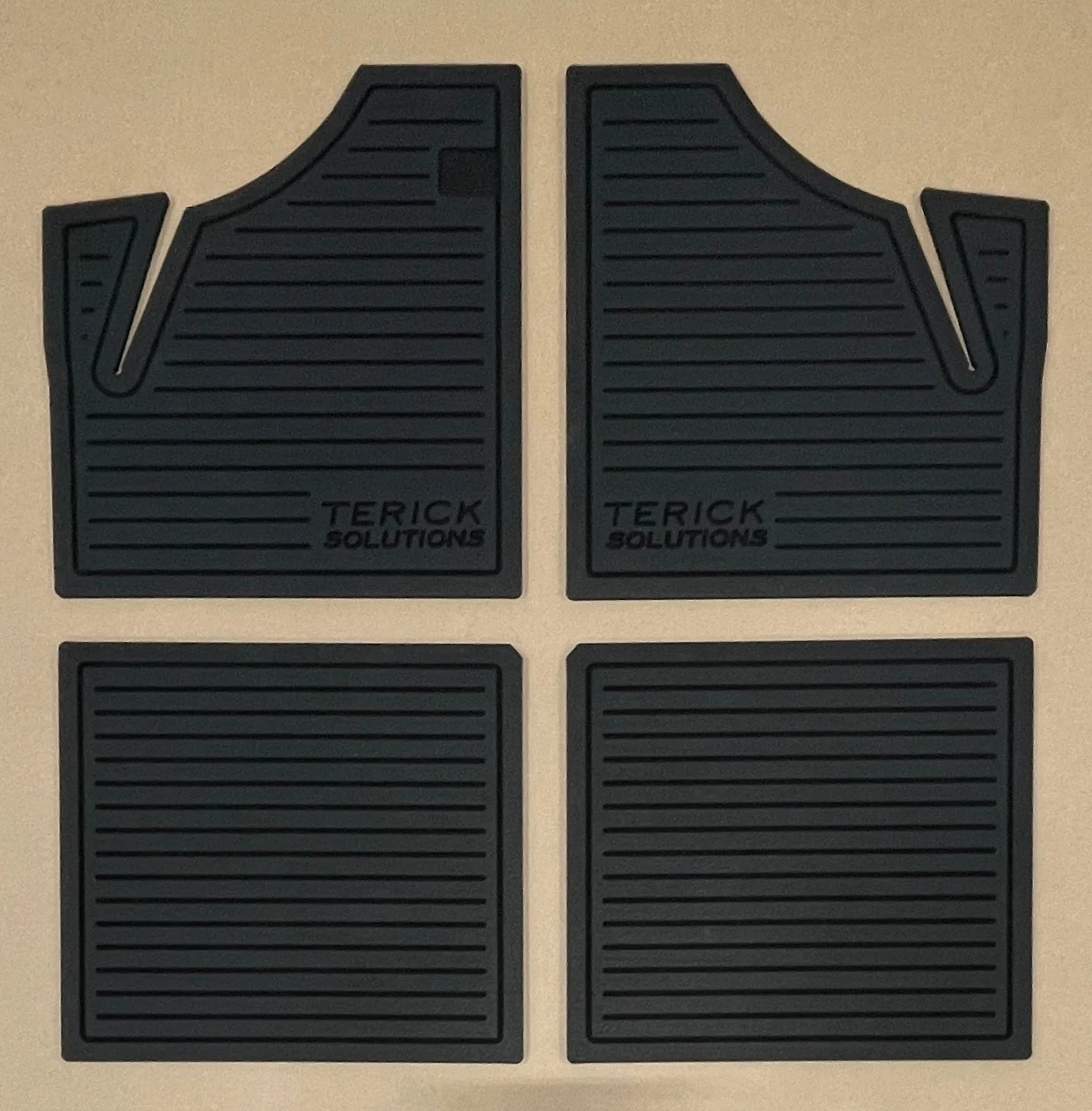 CFMOTO UFORCE 1000 & XL Rubber Floor Mats - Insulation + Grip (2019-2025) - Image 10