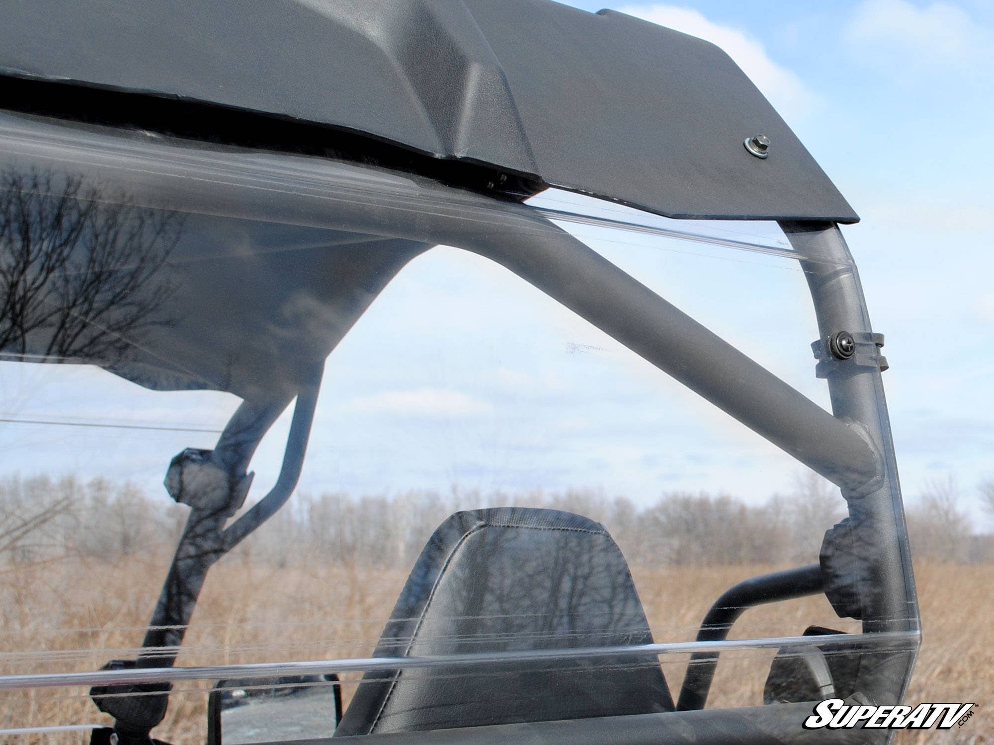 SuperATV CFMOTO ZForce 1000 Rear Windshield - Image 3