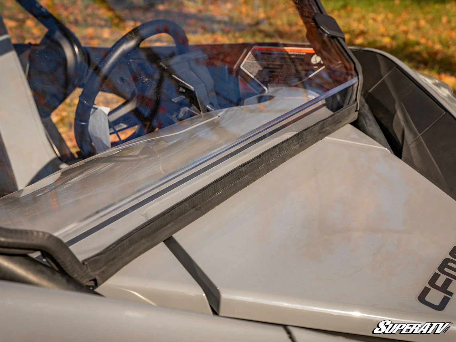 SuperATV CFMOTO ZForce 950 Full Windshield - Image 4