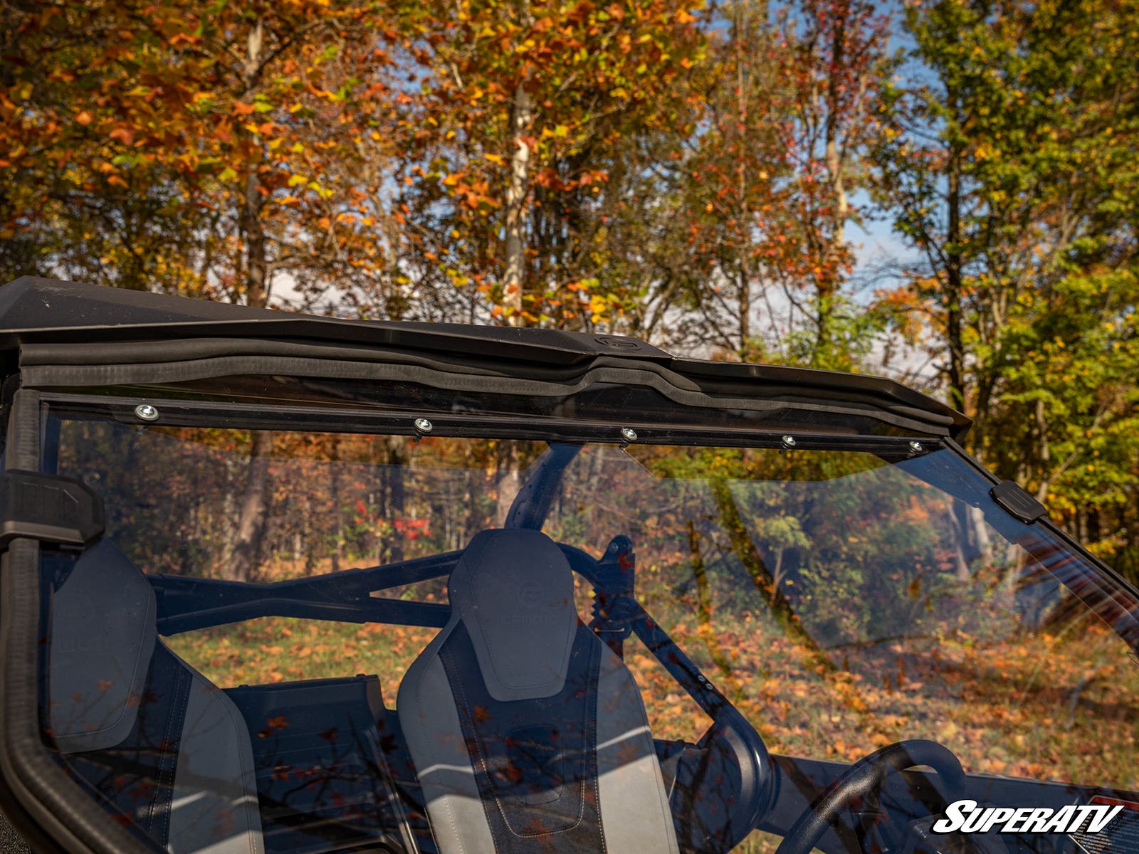 SuperATV CFMOTO ZForce 950 Full Windshield - Image 5