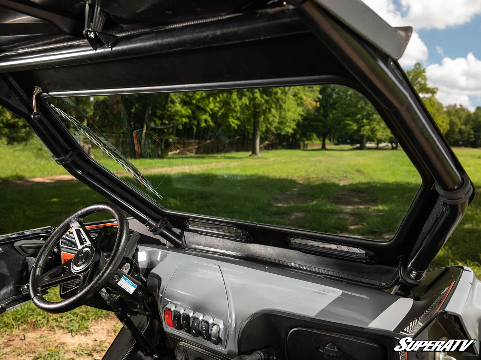 SuperATV CFMOTO ZForce 950 Glass Windshield - Image 10