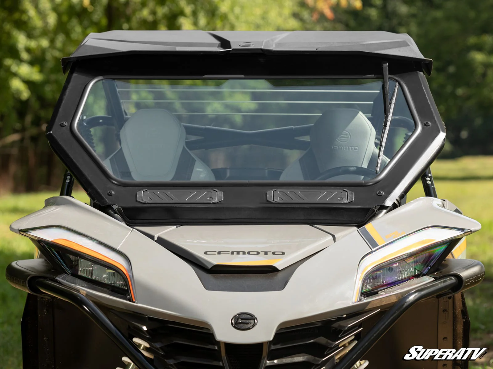 SuperATV CFMOTO ZForce 950 Glass Windshield - Image 2