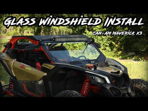 SuperATV CFMOTO ZForce 950 Glass Windshield - Image 8