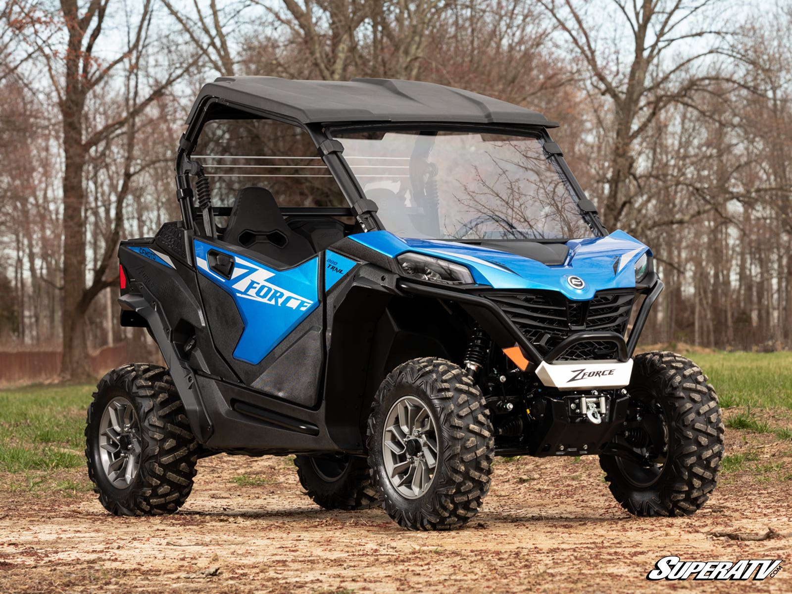 SuperATV CFMOTO ZForce 950 Sport Scratch Resistant Full Windshield - Image 2
