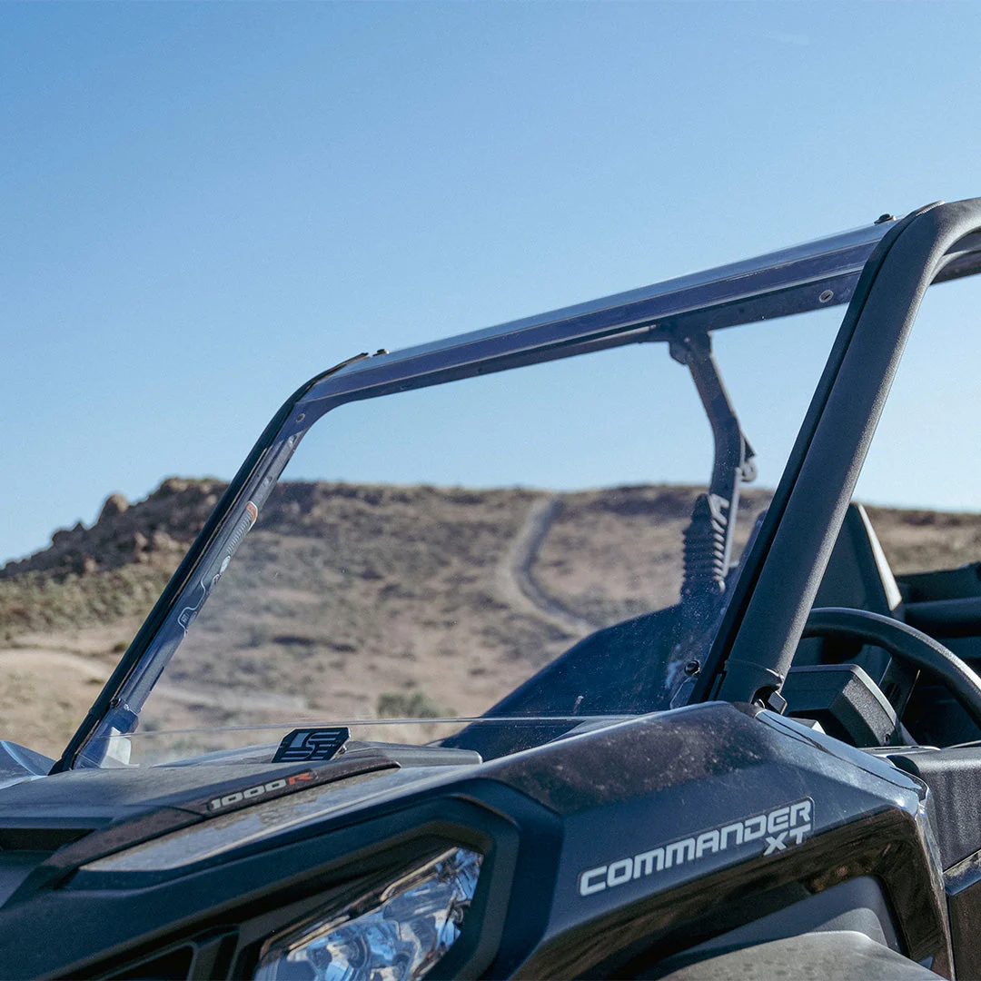 Commander/Maverick Sport/ Maverick Trail Polycarbonate Full Front Windshield - Image 6