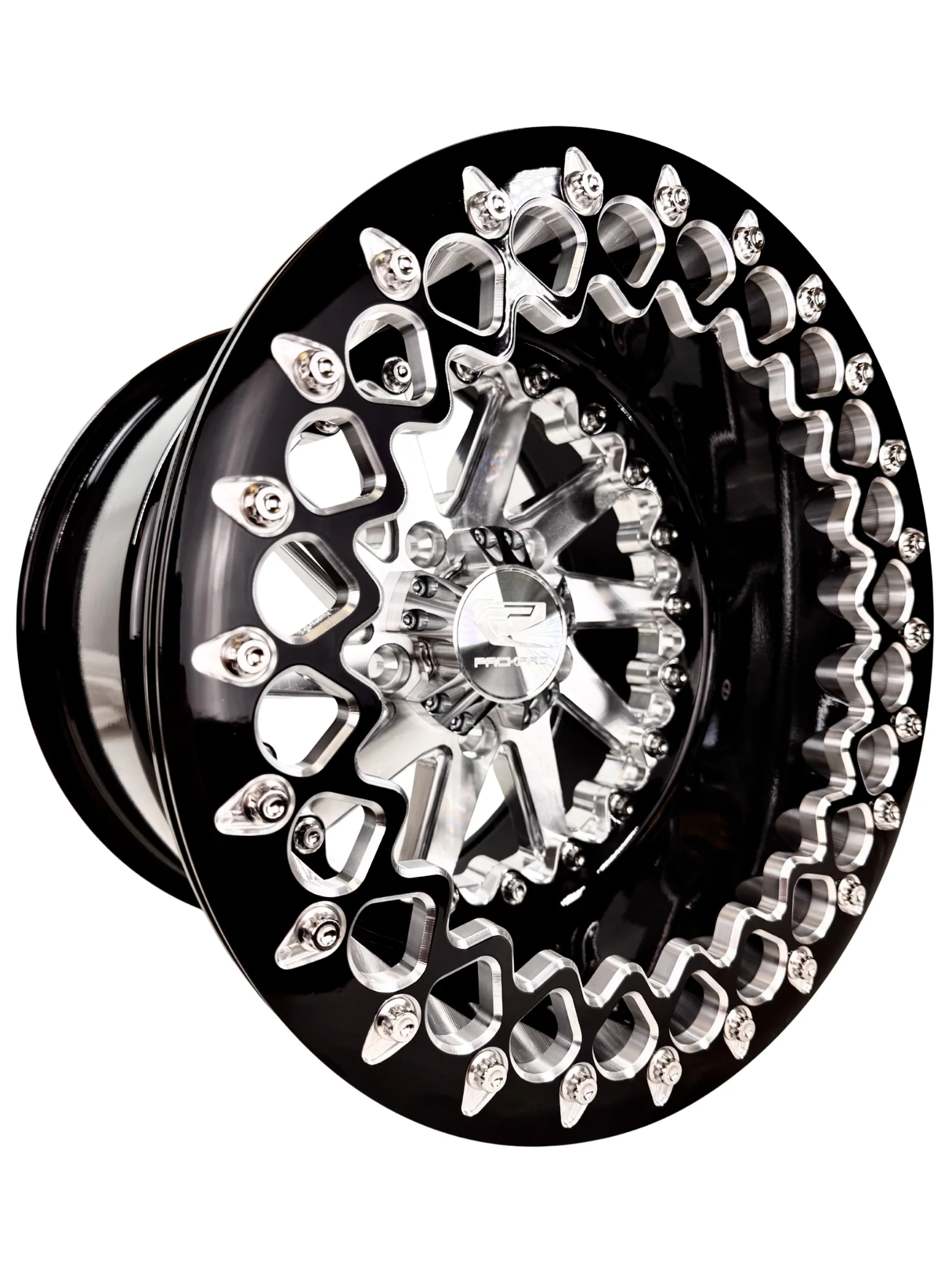 Cyclone - FF Forged Beadlock Wheel - Silver for RZR Pro R 5x4.5