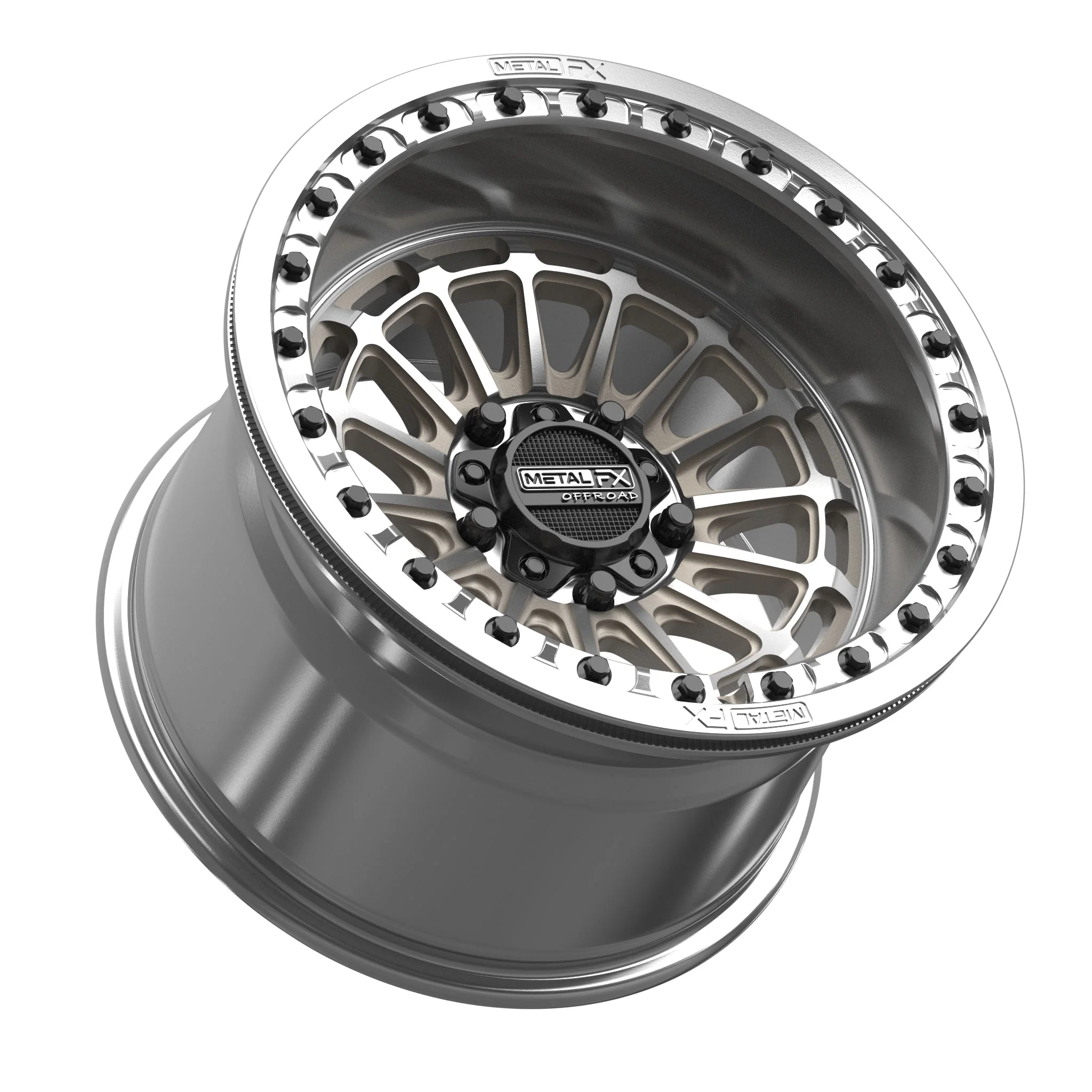 Metal FX Offroad Delta R Beadlock Wheels - Image 4