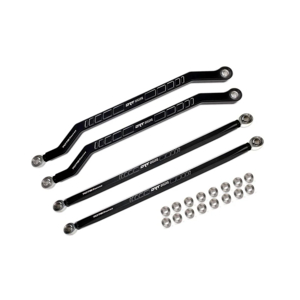 DRT '20+ Polaris RZR Pro R / Pro S / Turbo R Billet Aluminum Race Series 7075 XD High Clearance Radius Rod Set - Image 2